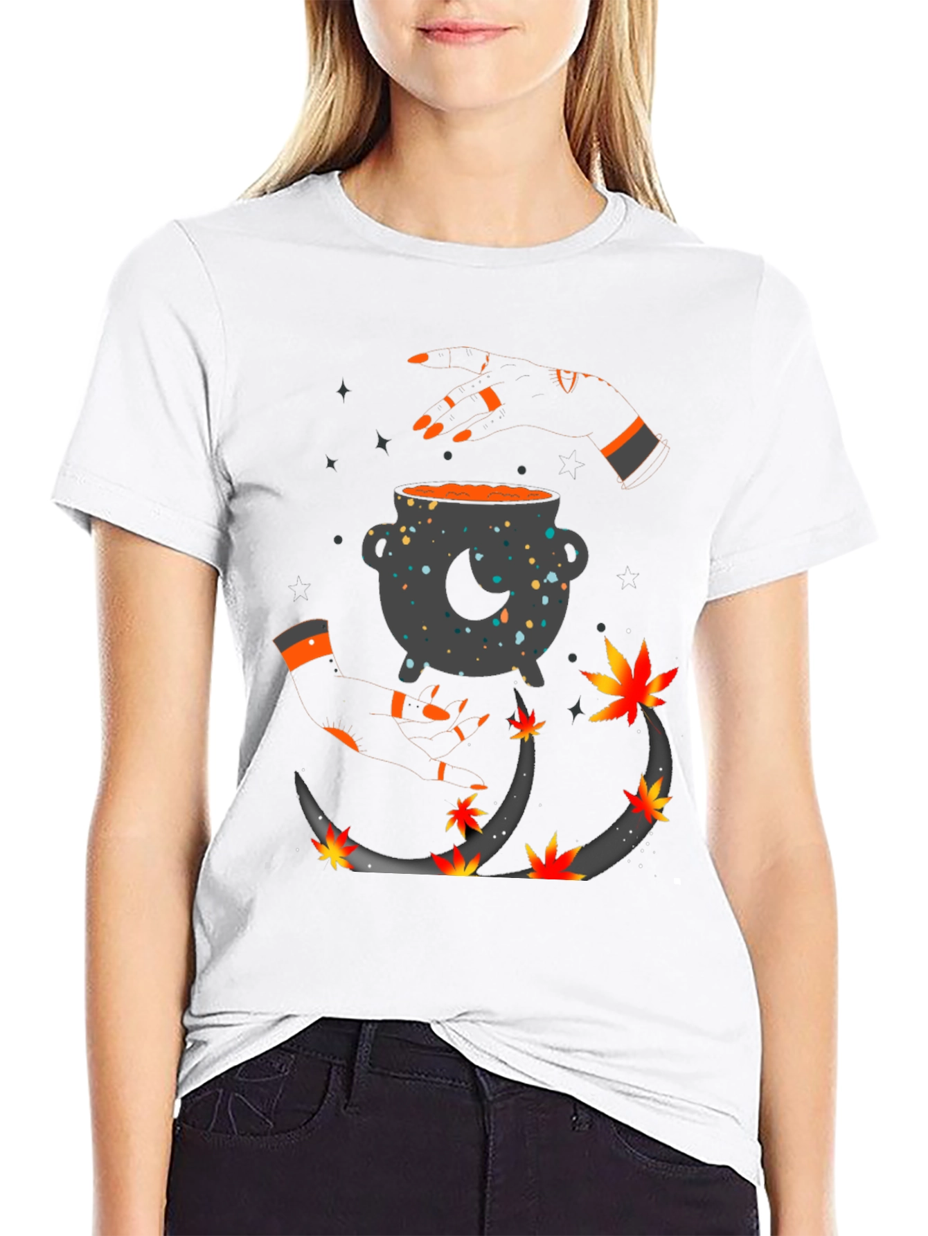 Witches Brew Graphic Tee - Halloween Fun