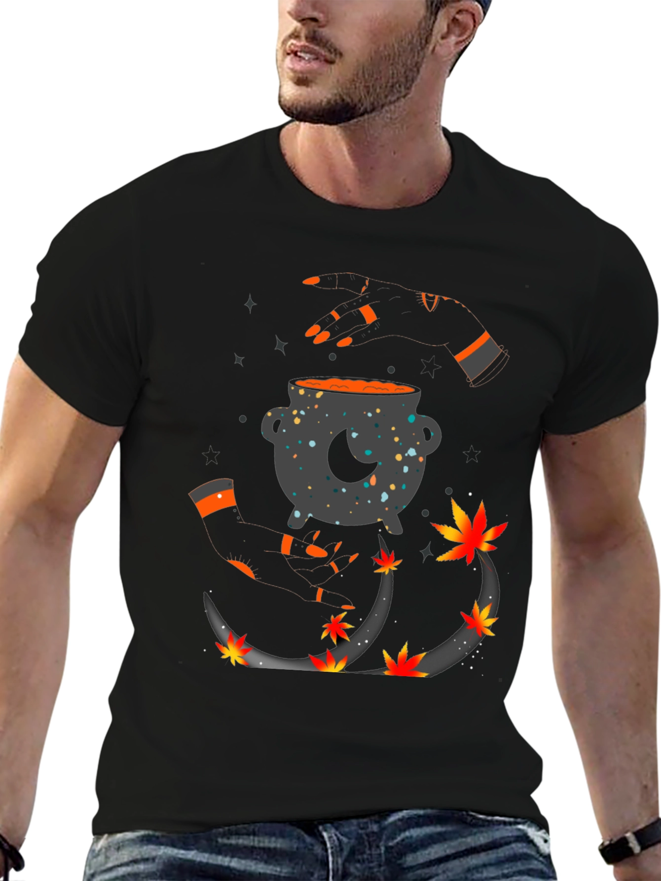 Witches Brew Graphic Tee - Halloween Fun