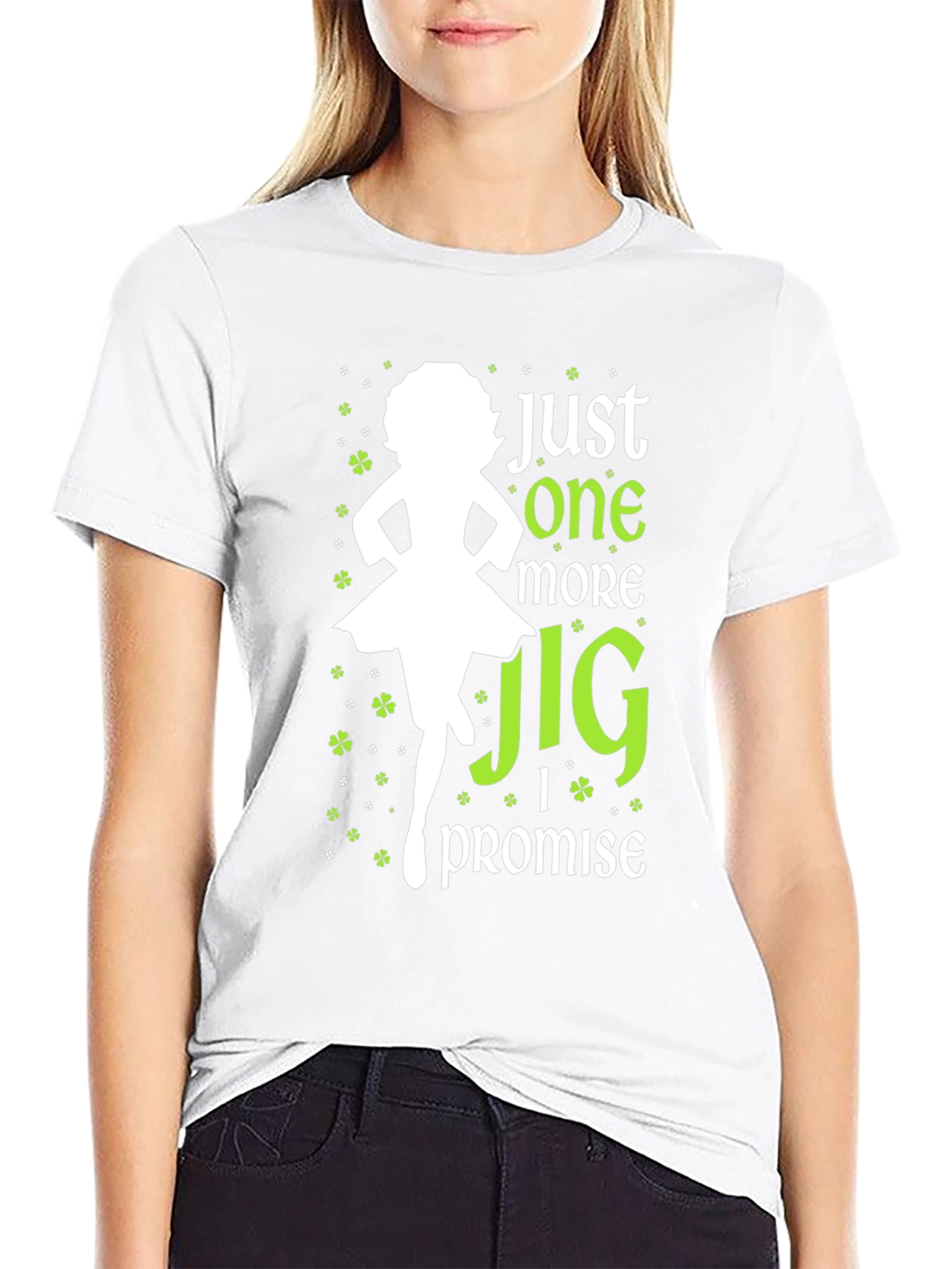 St. Patricks Day Jig Promise Black T-Shirt