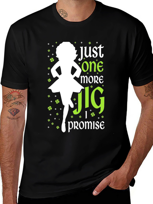 St. Patricks Day Jig Promise Black T-Shirt