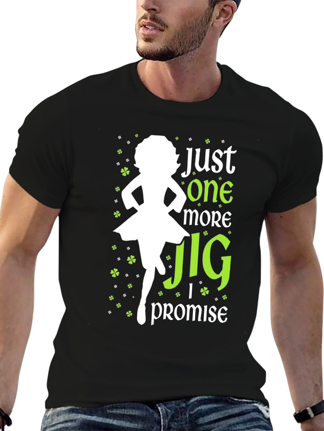 St. Patricks Day Jig Promise Black T-Shirt