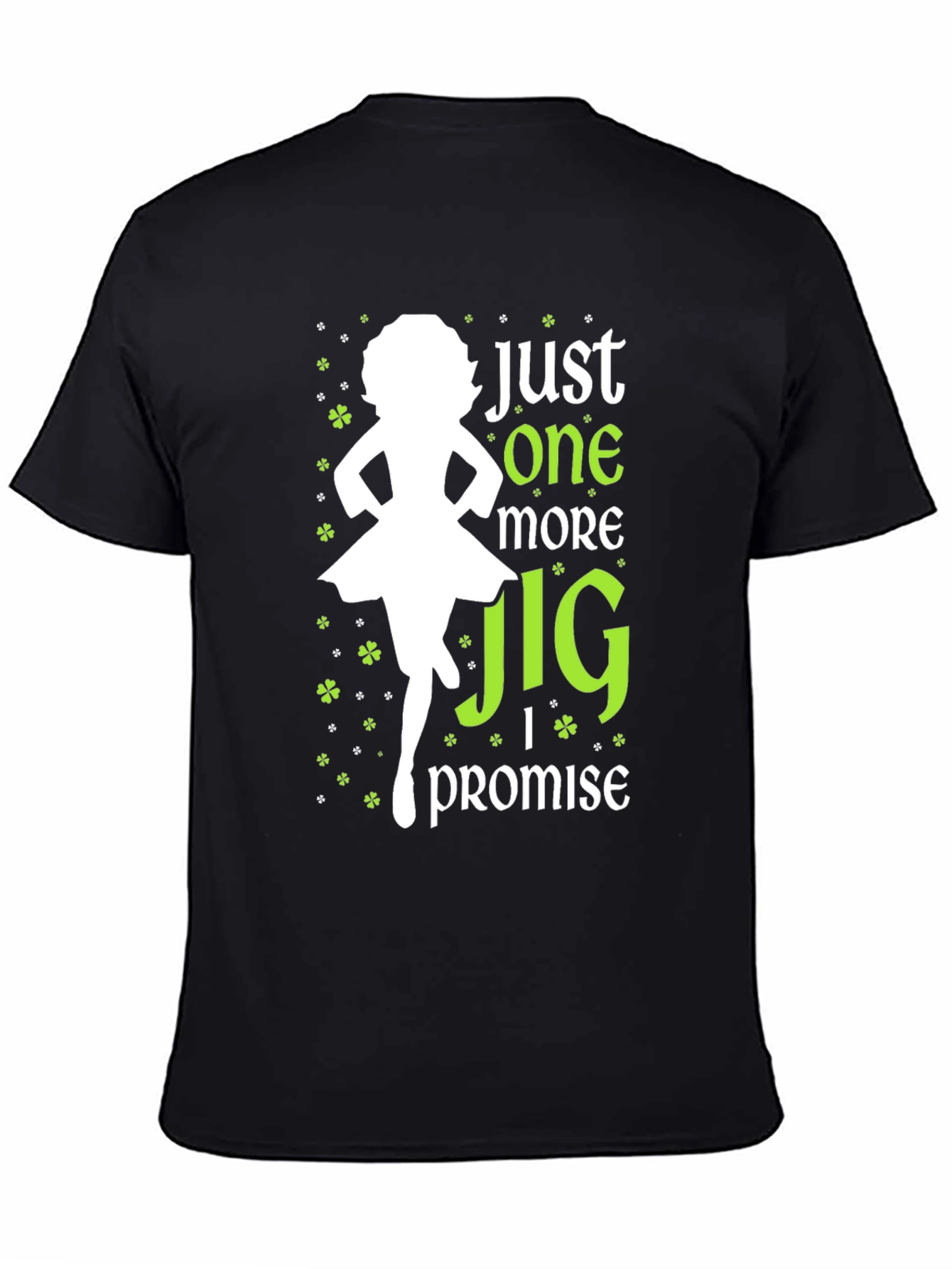 St. Patricks Day Jig Promise Black T-Shirt