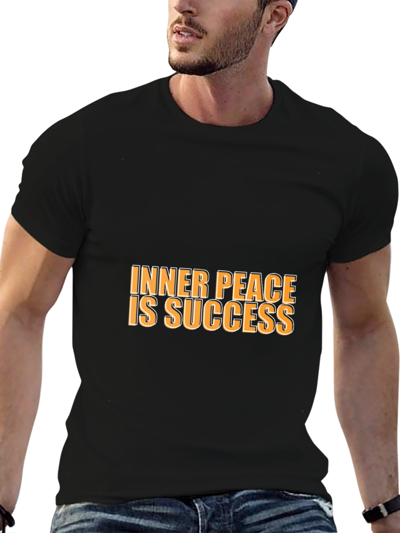 Inner Peace is Success Black T-Shirt