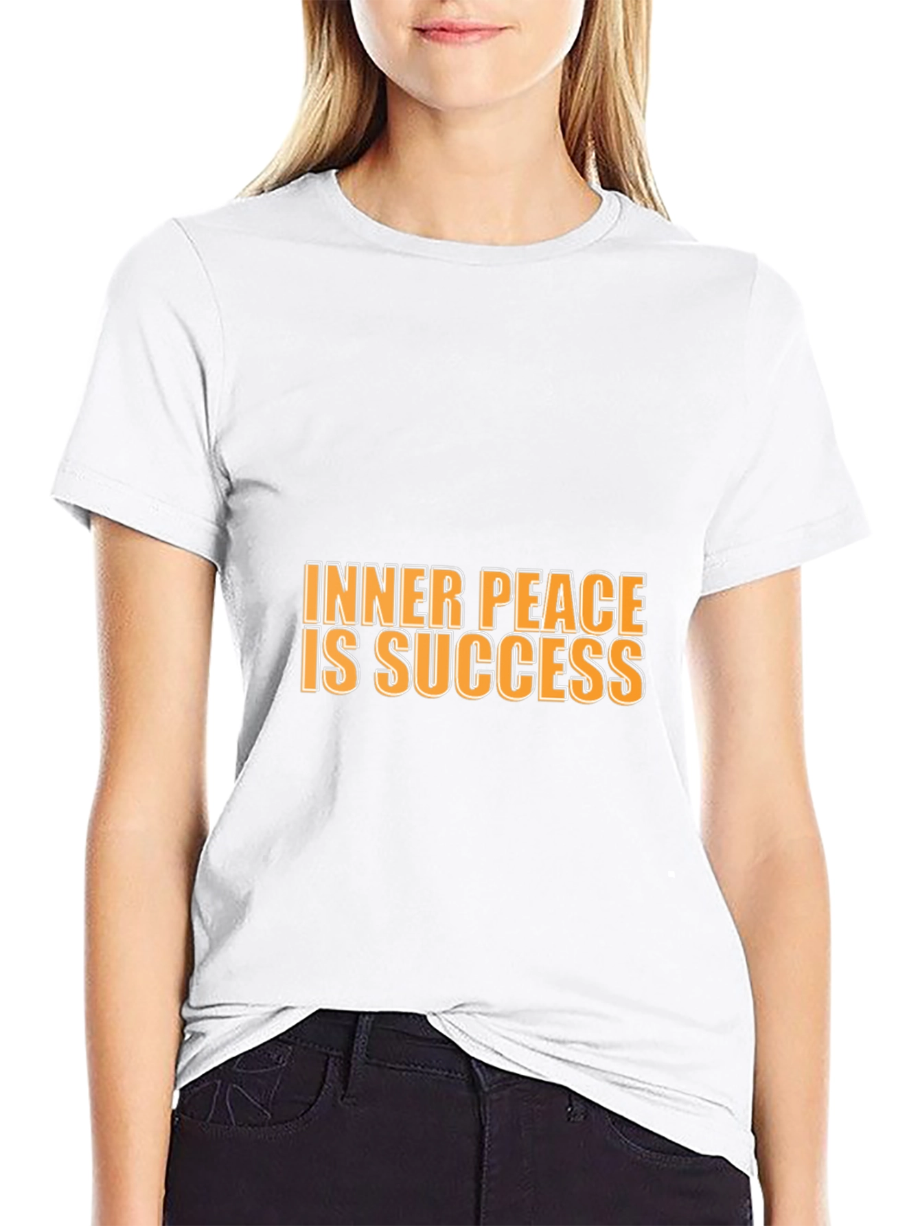 Inner Peace is Success Black T-Shirt