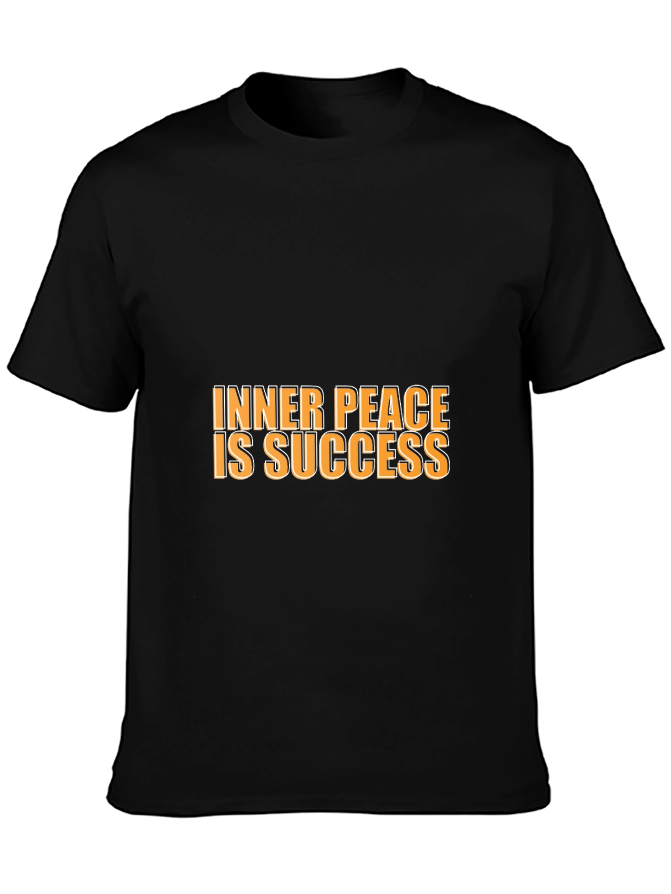 Inner Peace is Success Black T-Shirt