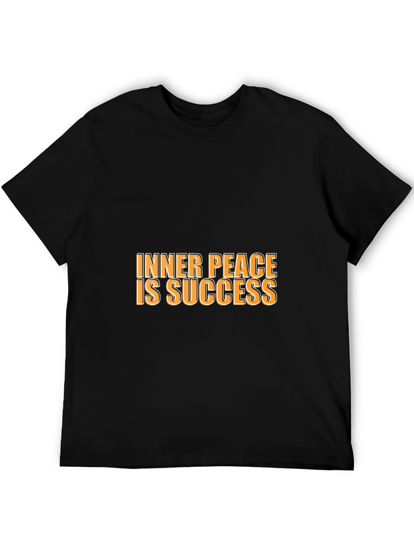 Inner Peace is Success Black T-Shirt