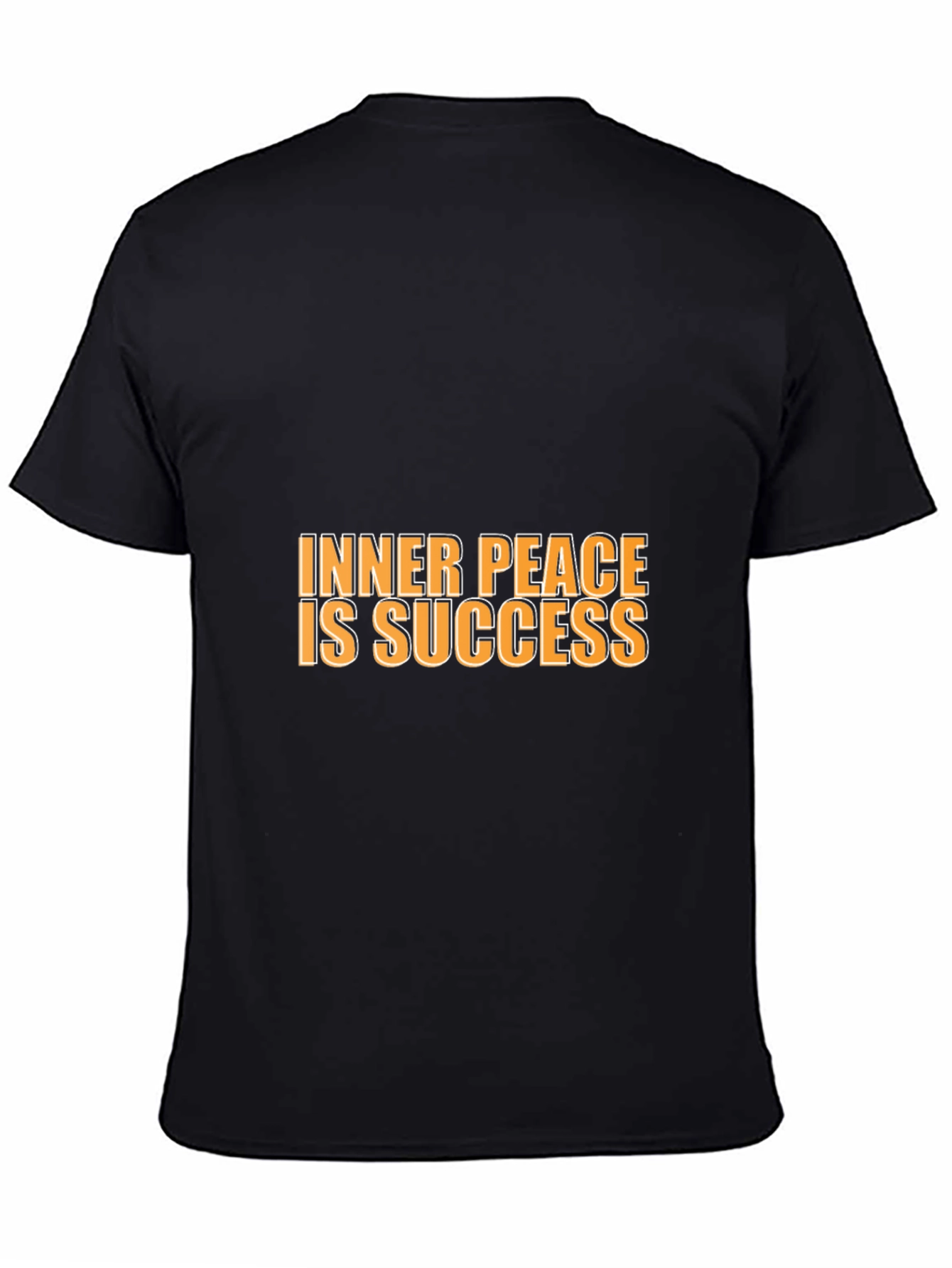 Inner Peace is Success Black T-Shirt
