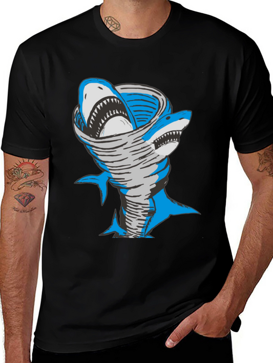 Sharknado Graphic Tee - Funny Shark T-Shirt