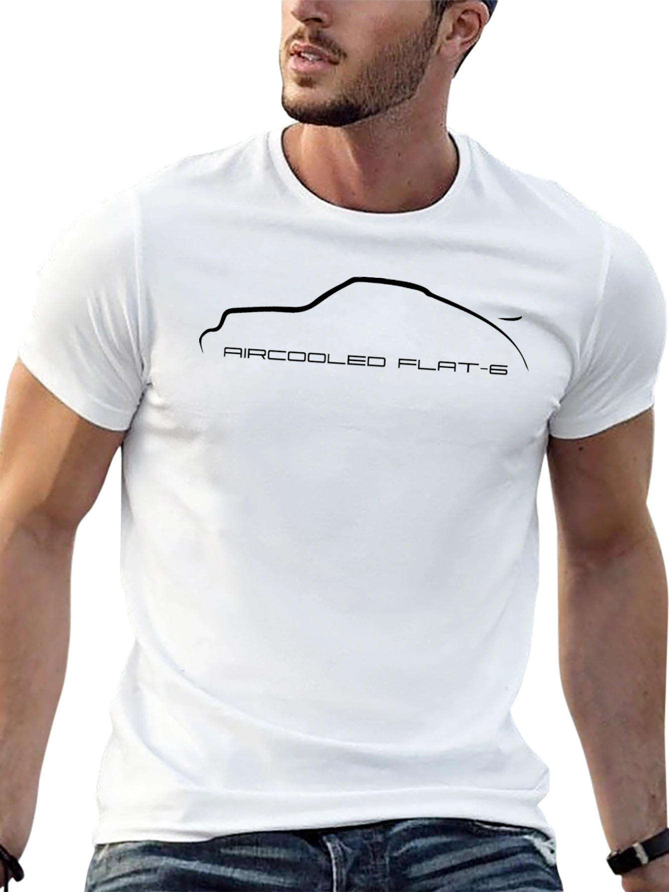 Aircooled Flat-6 T-Shirt - Automotive Enthusiast Apparel