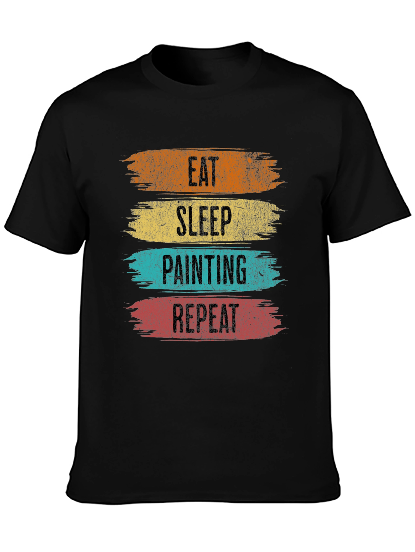 Eat Sleep Painting Repeat T-Shirt - Painters Gift