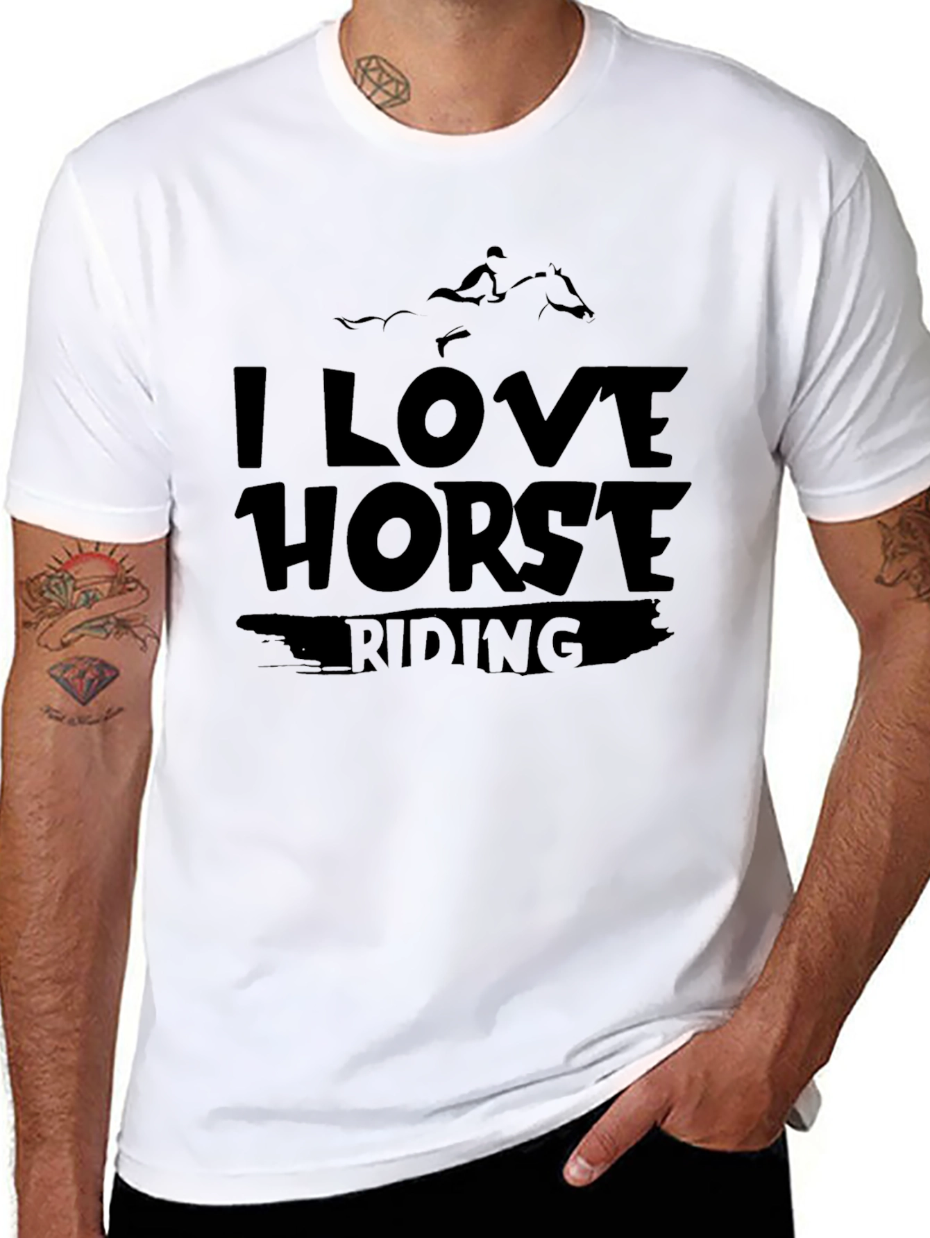I Love Horse Riding T-Shirt