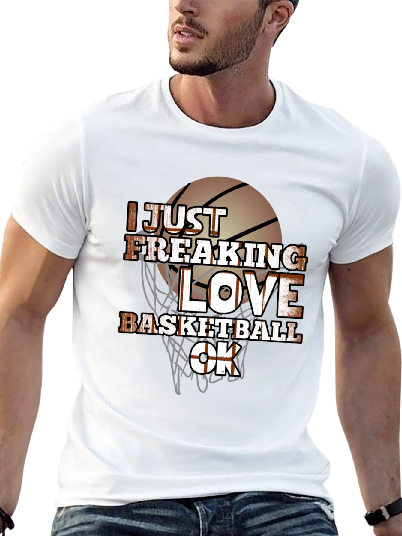 I Love Basketball T-Shirt