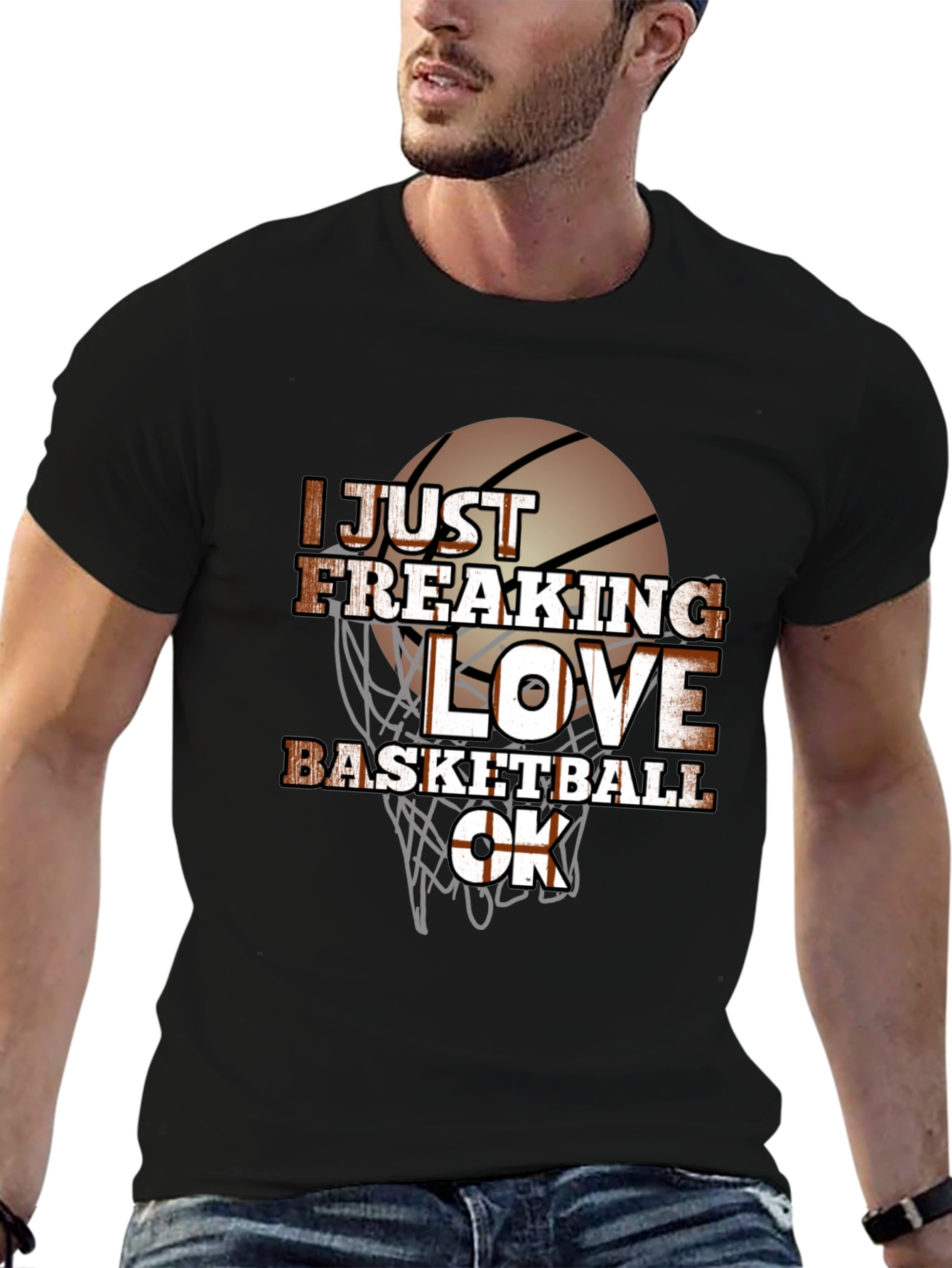 I Love Basketball T-Shirt