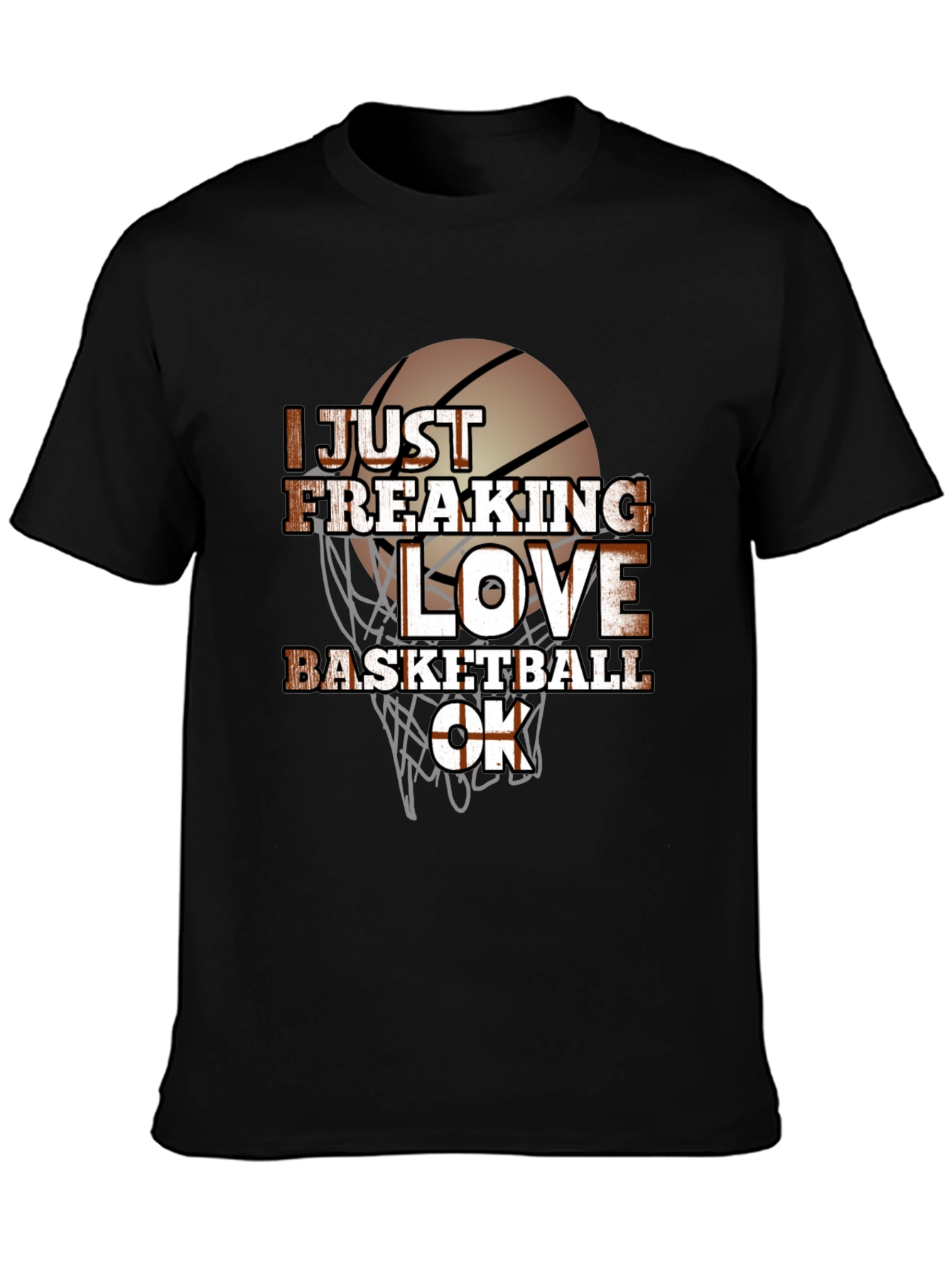 I Love Basketball T-Shirt