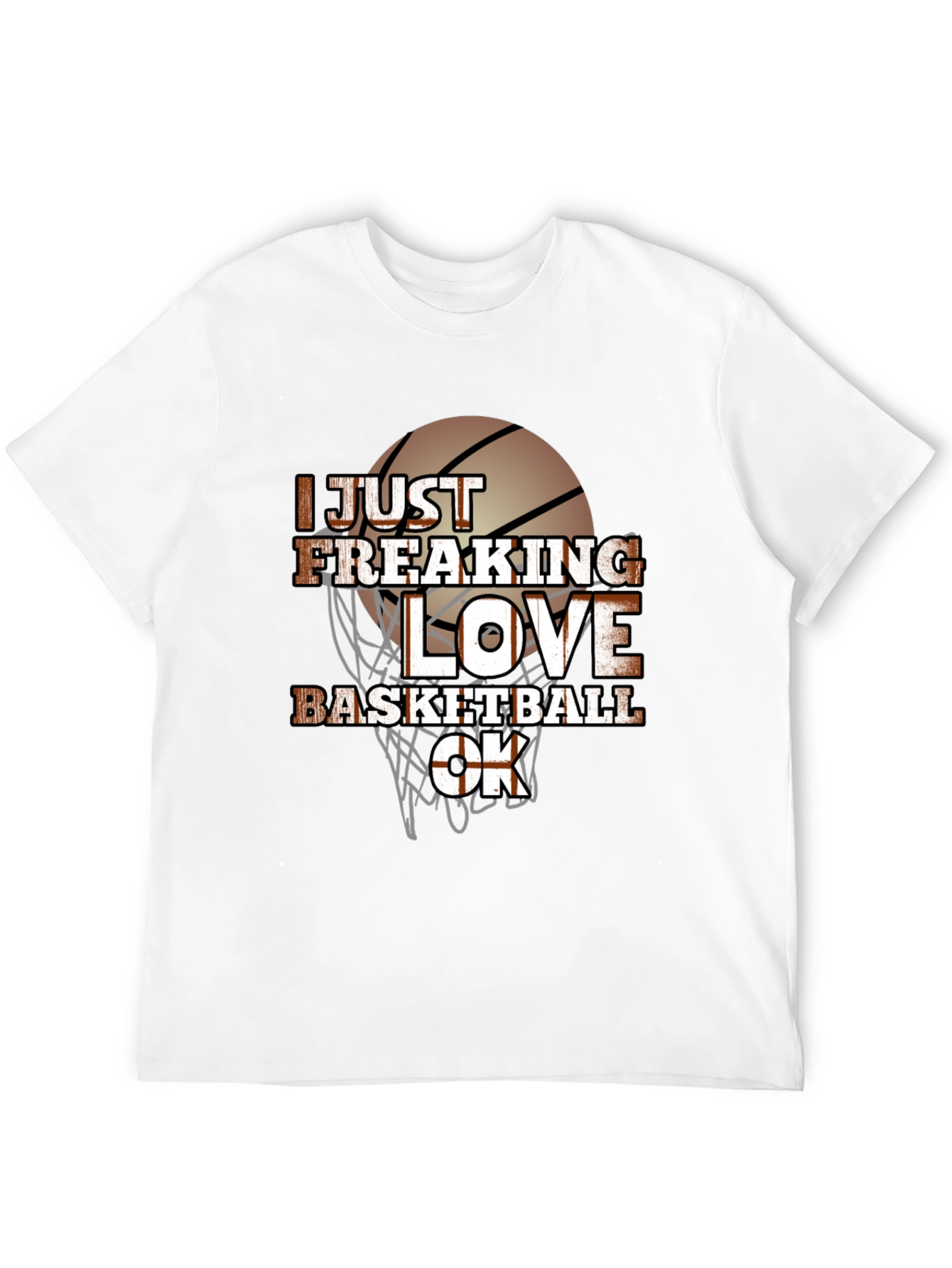 I Love Basketball T-Shirt