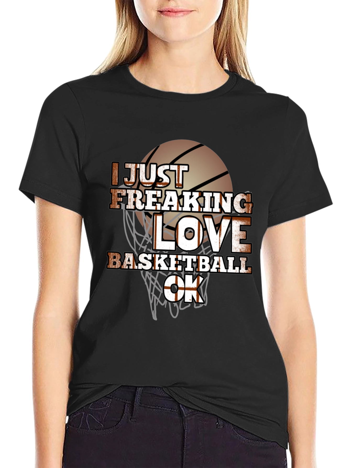 I Love Basketball T-Shirt