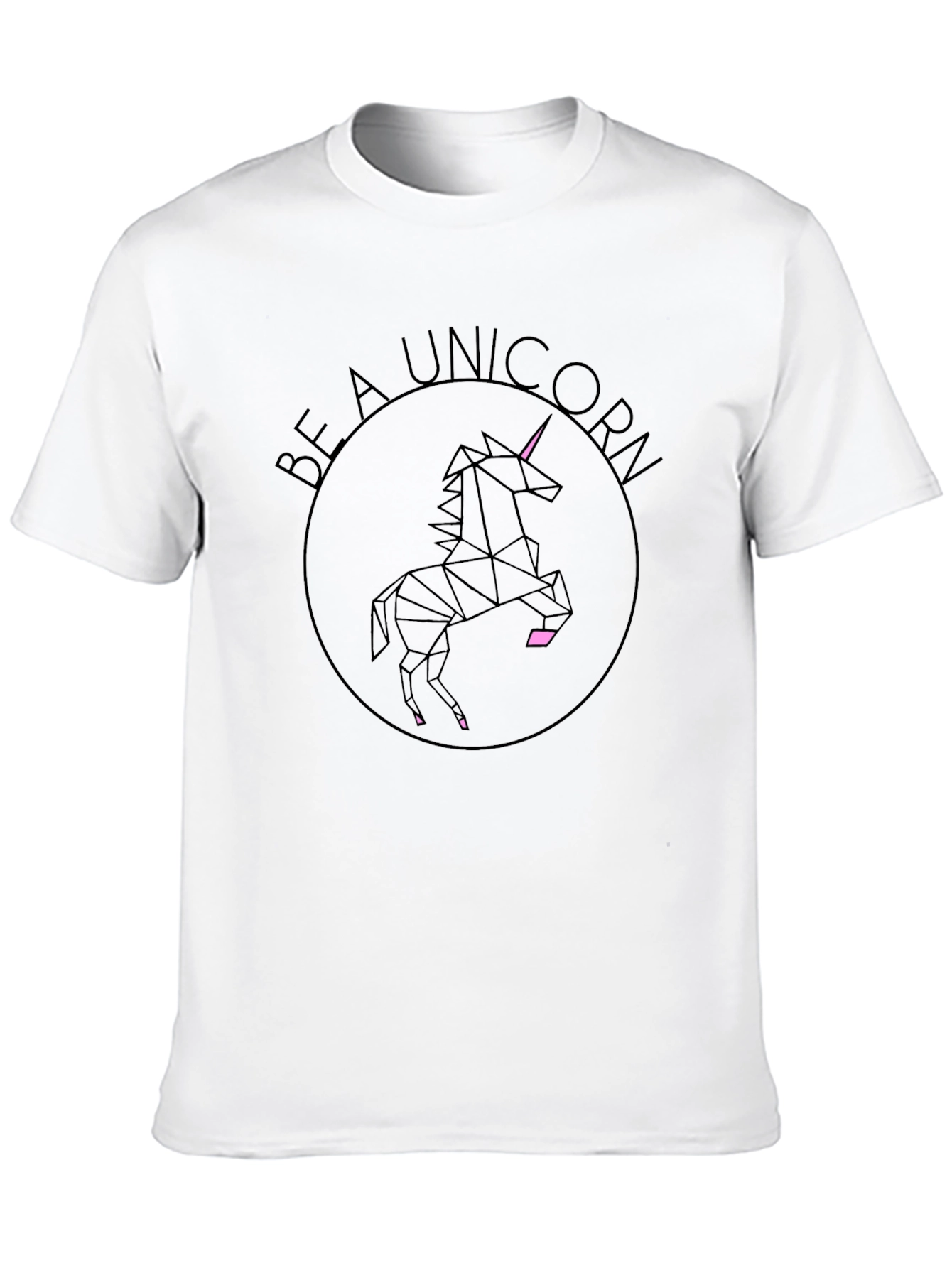 Be A Unicorn Black Graphic Tee