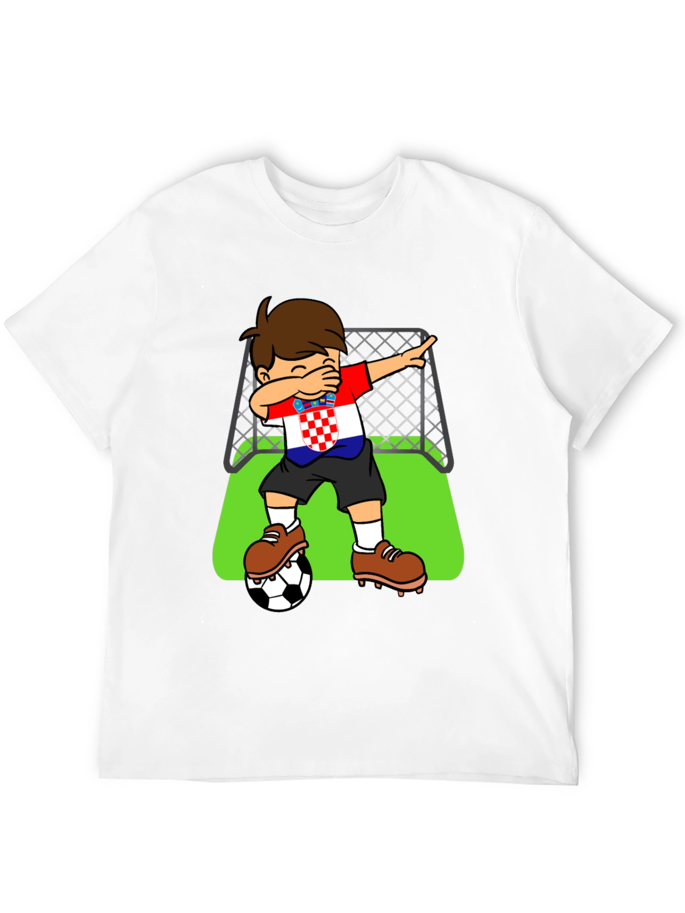 Croatia Soccer Dab T-Shirt