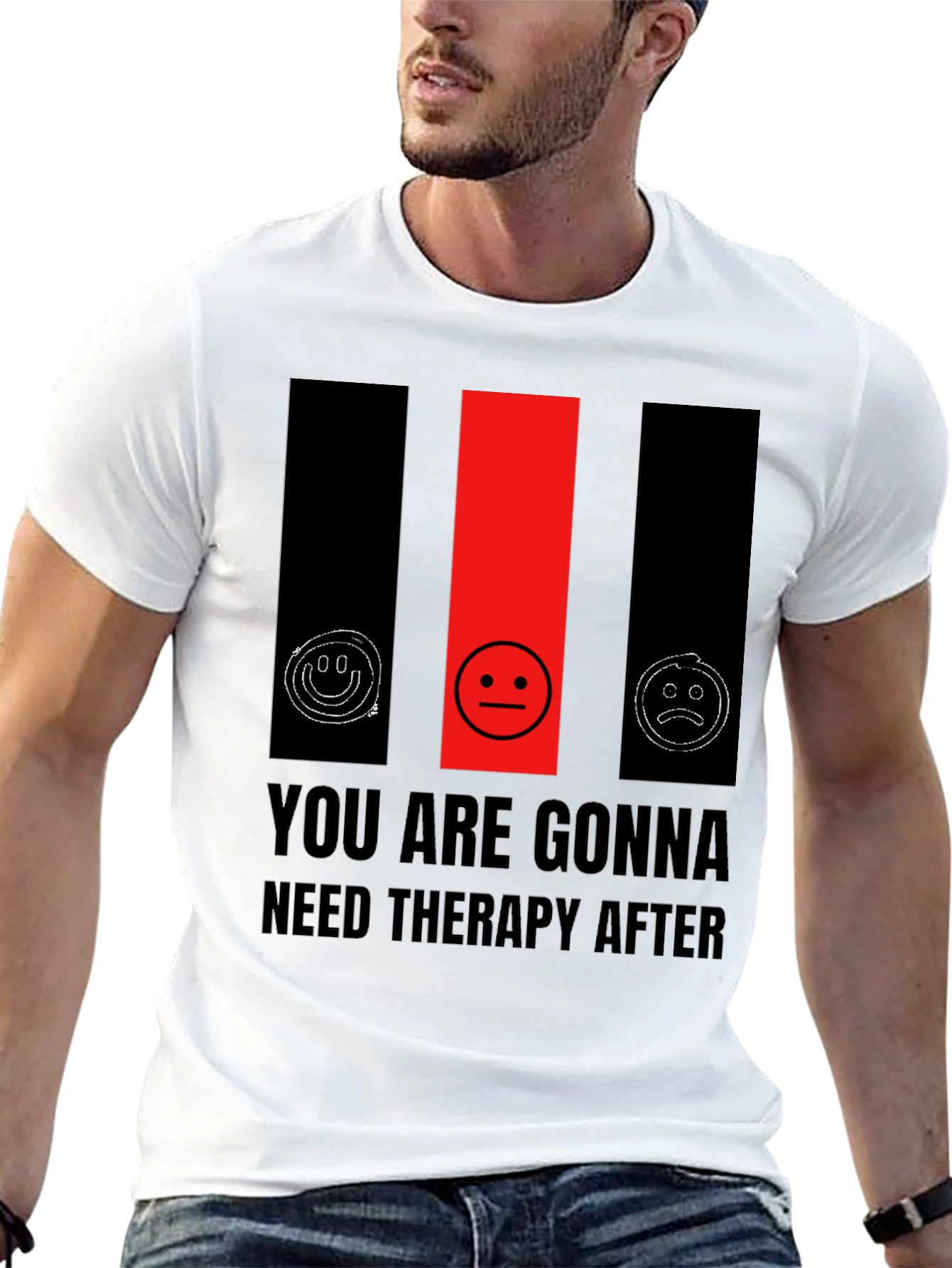 Therapy After Graphic Tee - Trendy Casual Top