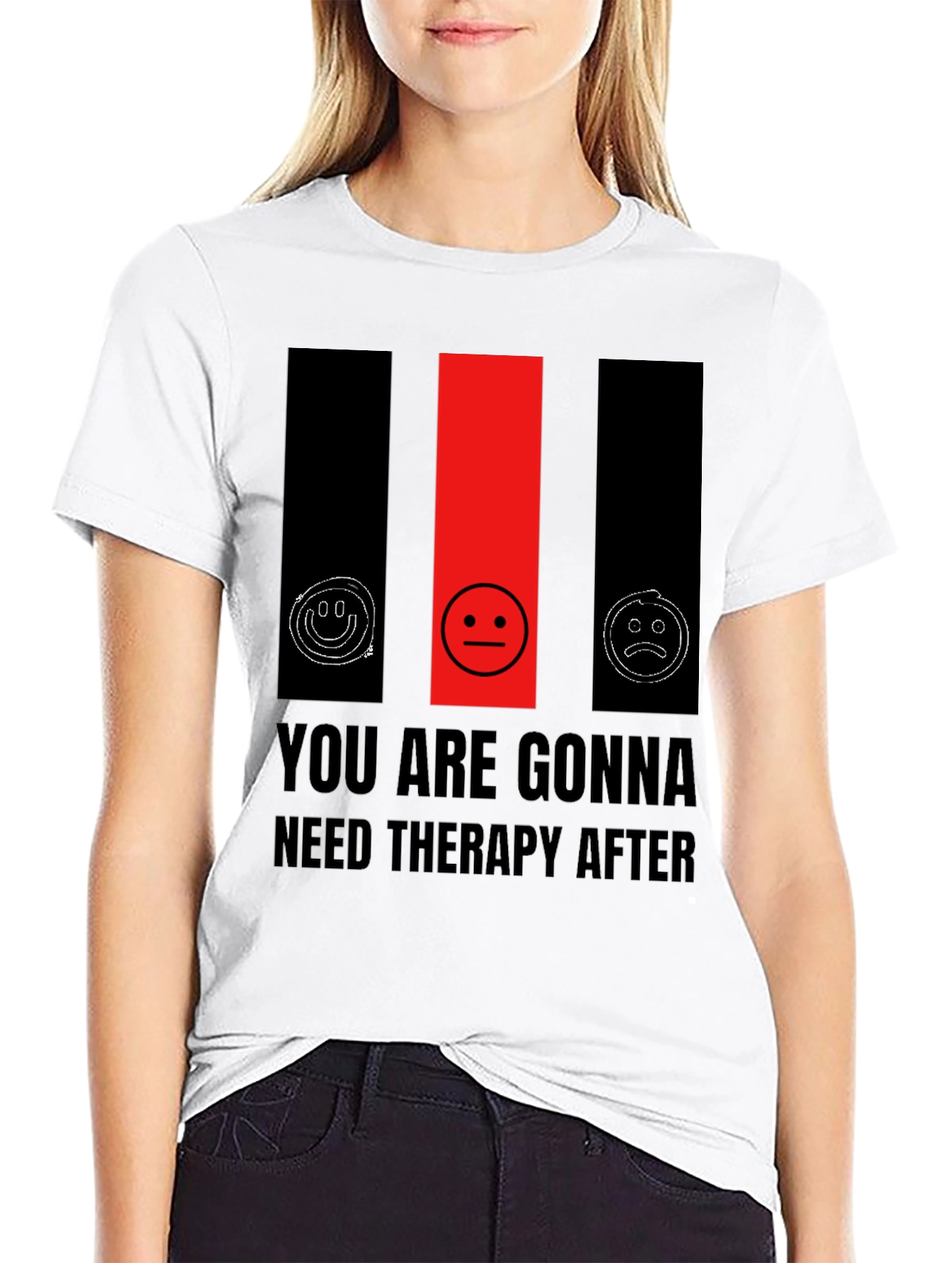 Therapy After Graphic Tee - Trendy Casual Top