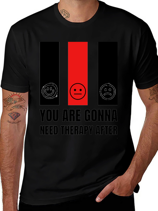 Therapy After Graphic Tee - Trendy Casual Top