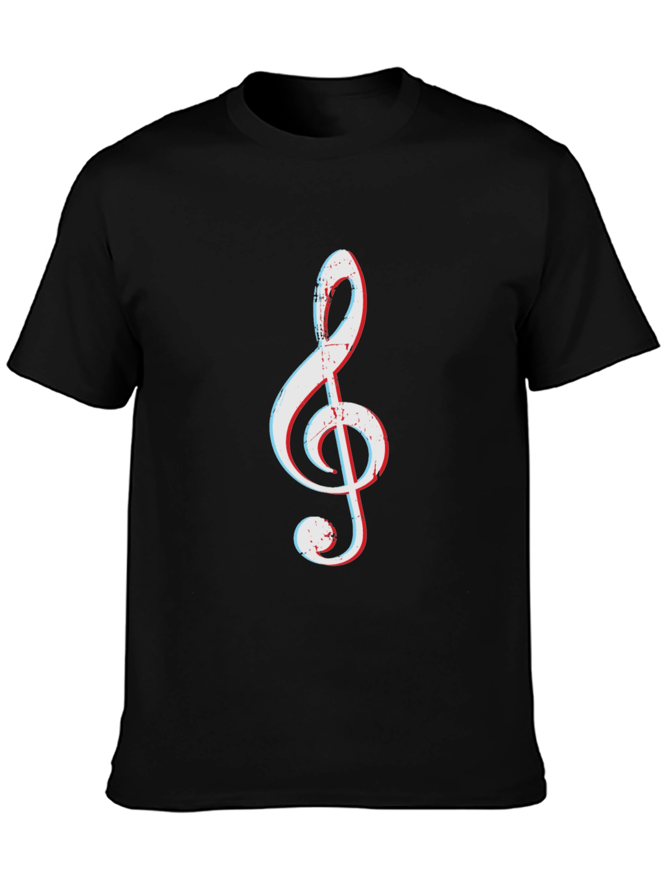 Treble Clef Graphic Tee - Music Lovers T-Shirt