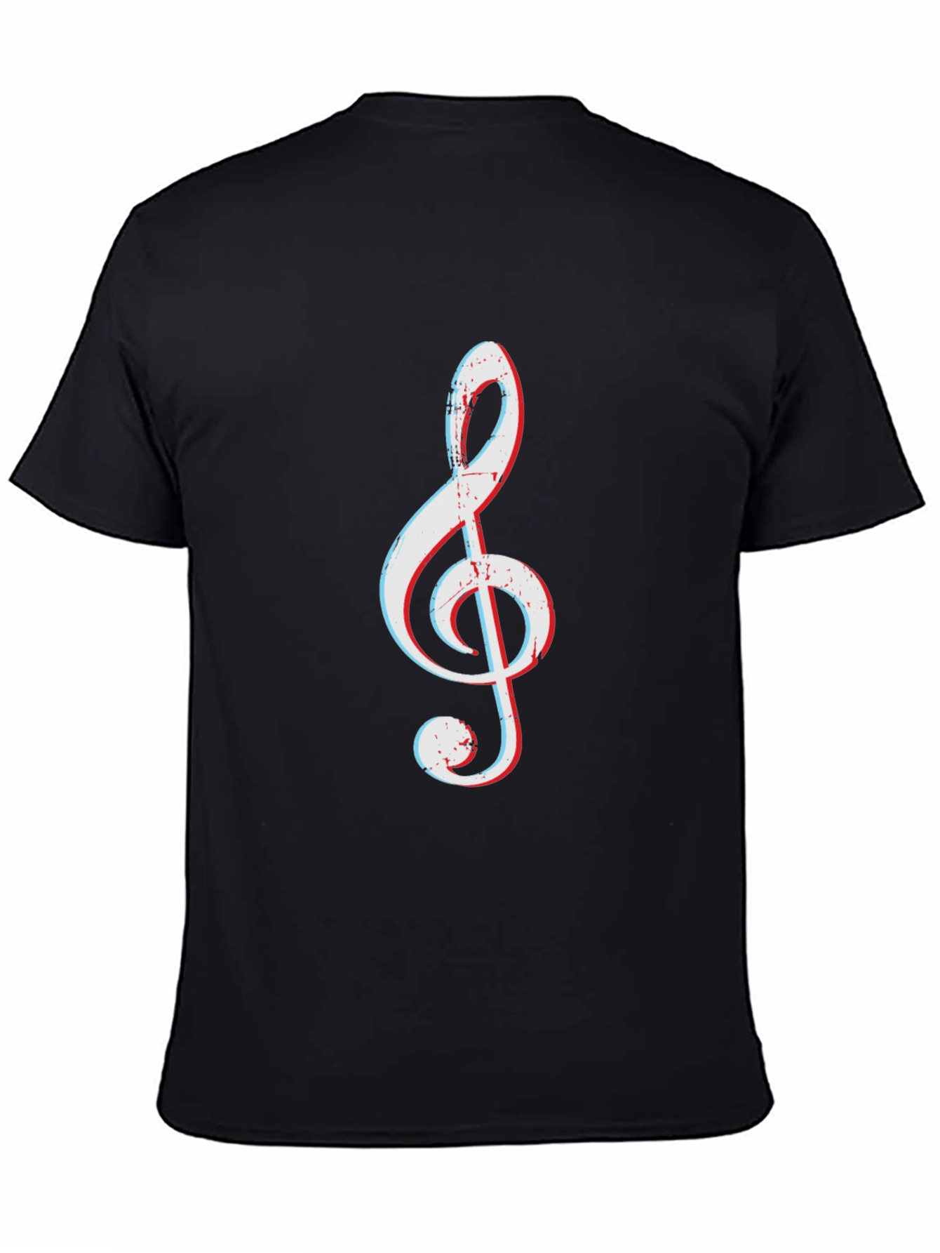 Treble Clef Graphic Tee - Music Lovers T-Shirt