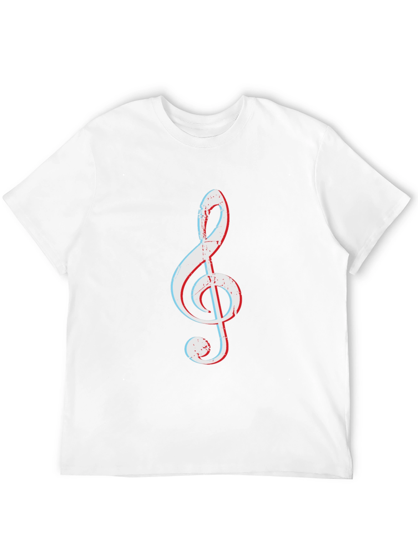Treble Clef Graphic Tee - Music Lovers T-Shirt