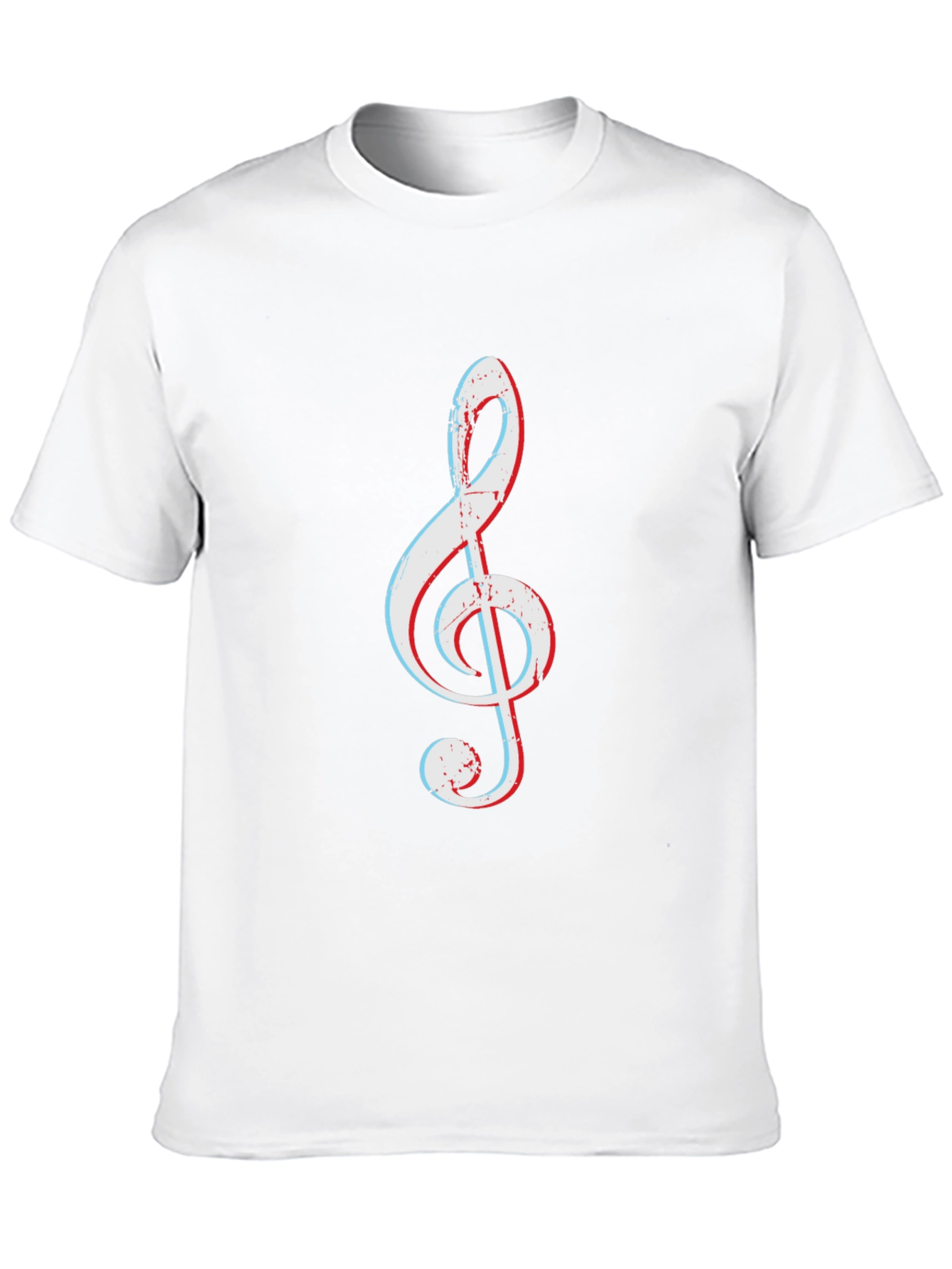 Treble Clef Graphic Tee - Music Lovers T-Shirt