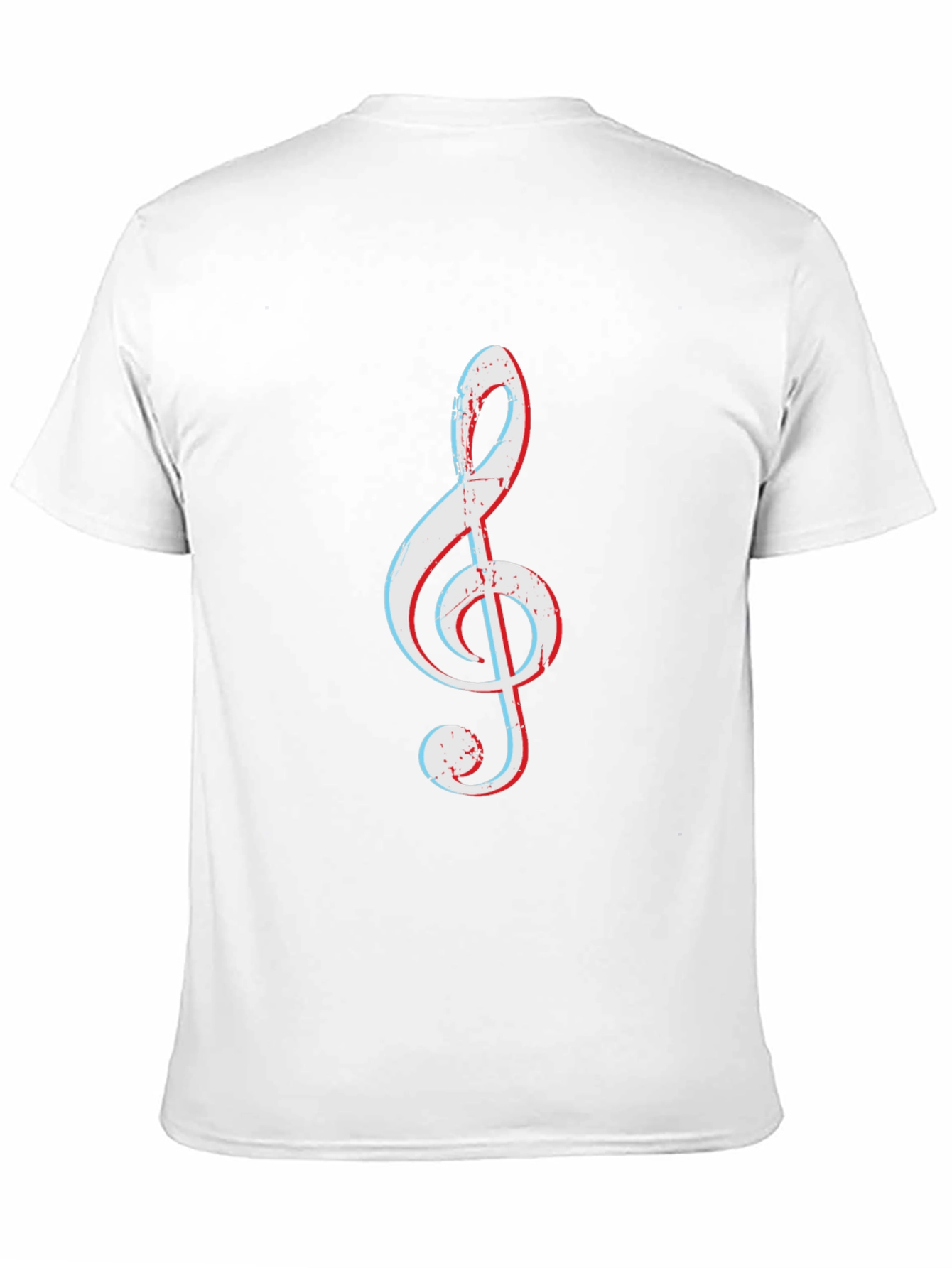 Treble Clef Graphic Tee - Music Lovers T-Shirt