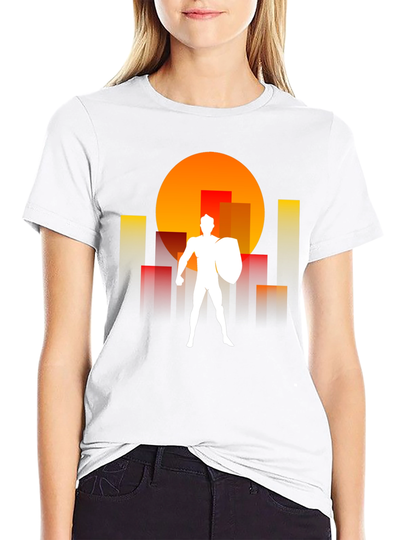 Urban Defender Graphic Tee - Black