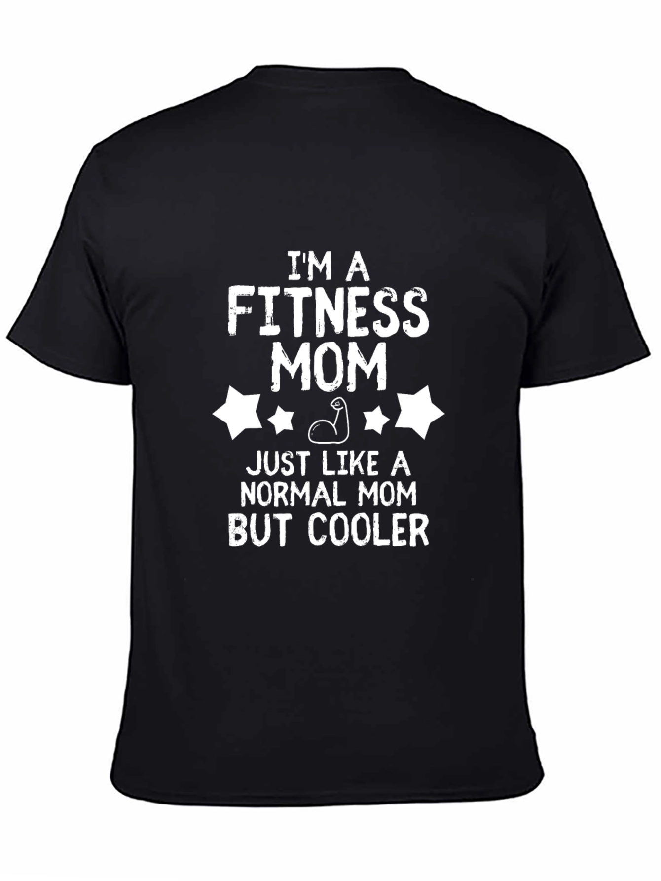 Fitness Mom Graphic T-Shirt - Cool Workout Apparel