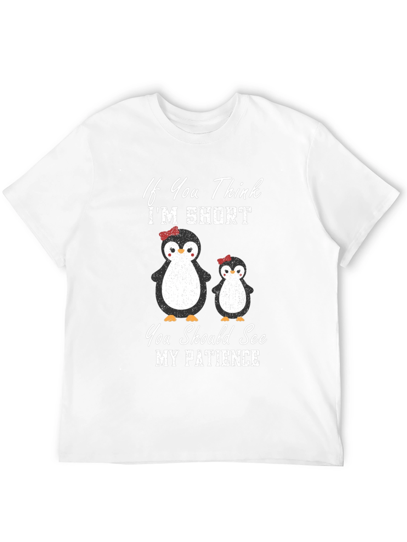 Penguin Patience T-Shirt: Short & Sassy