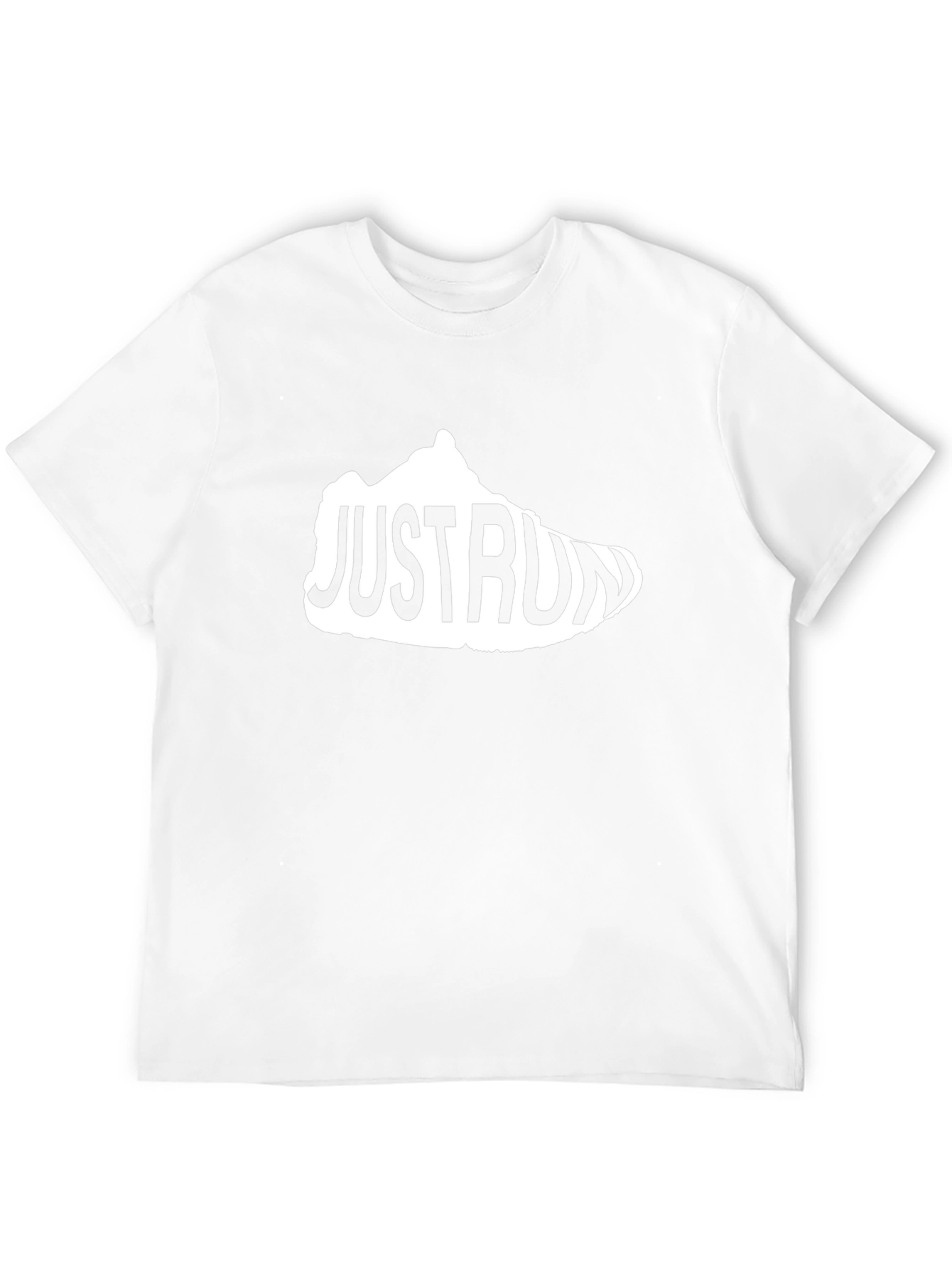 Just Run Sneaker Graphic Tee - Black