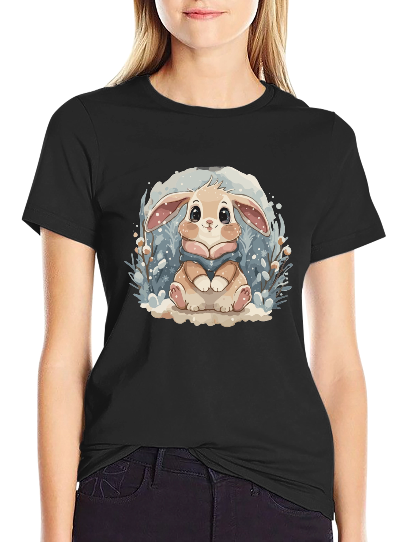 Cute Bunny Graphic Tee