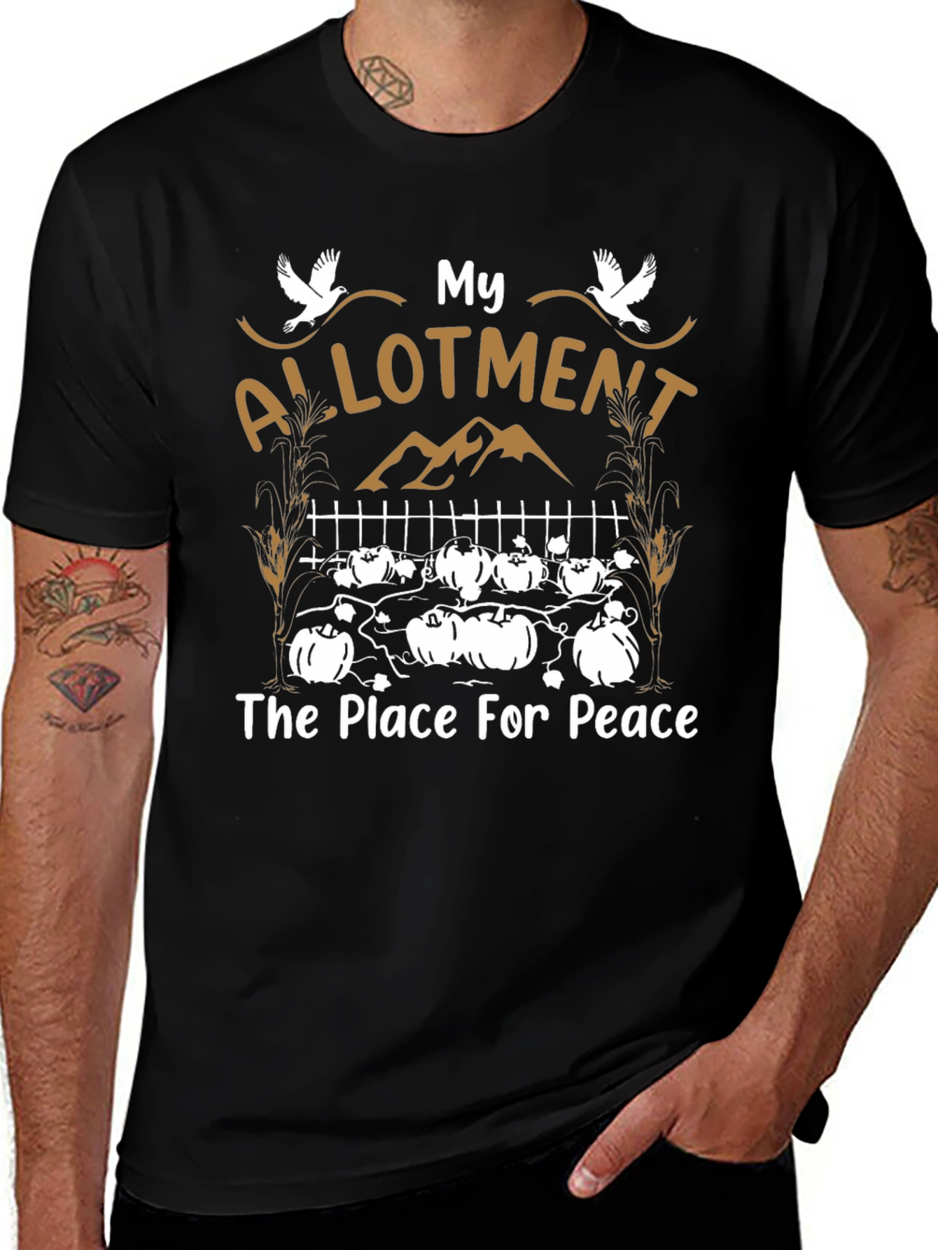 My Allotment Peace T-Shirt