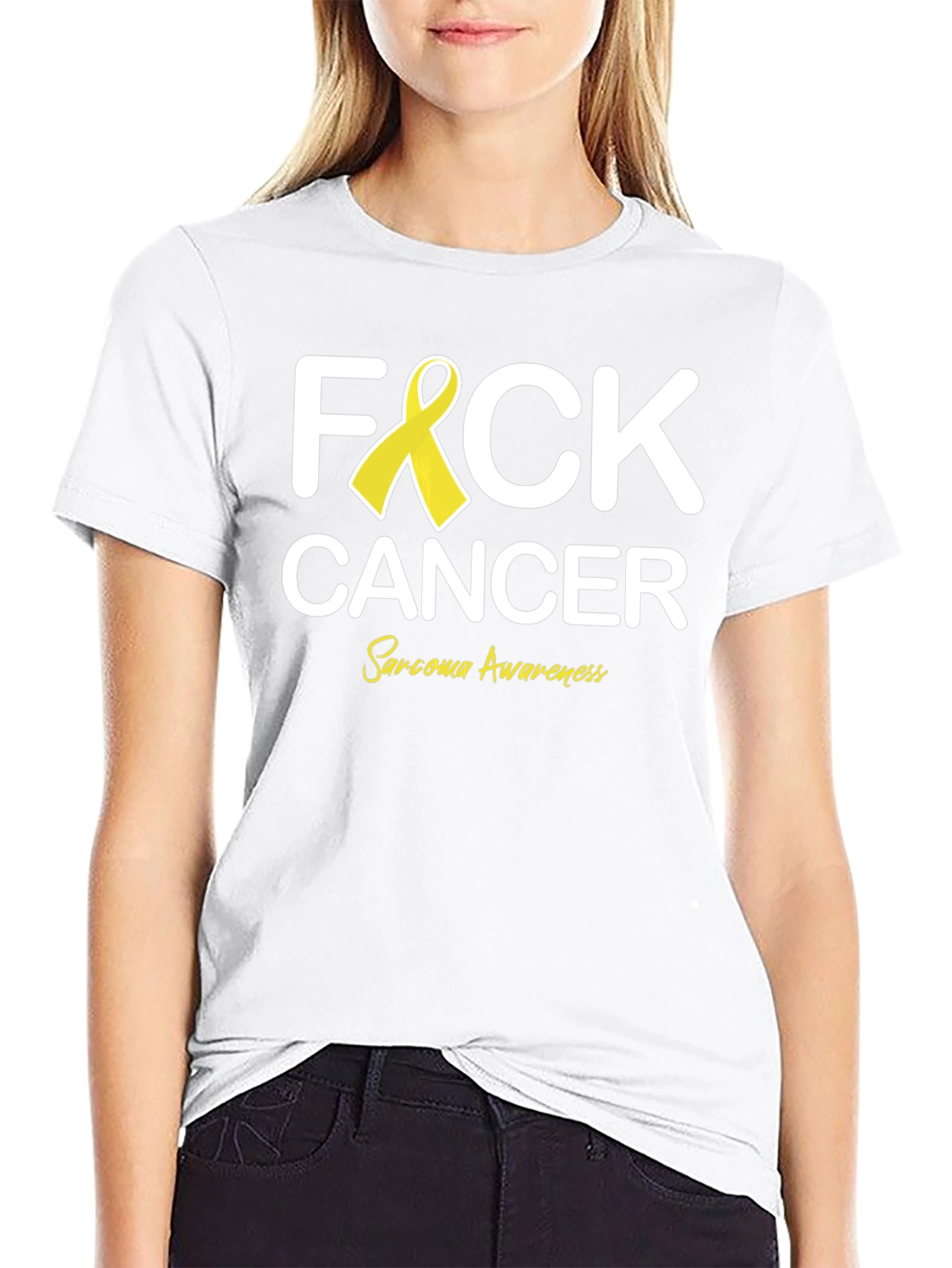 F*ck Cancer Sarcoma Awareness T-Shirt