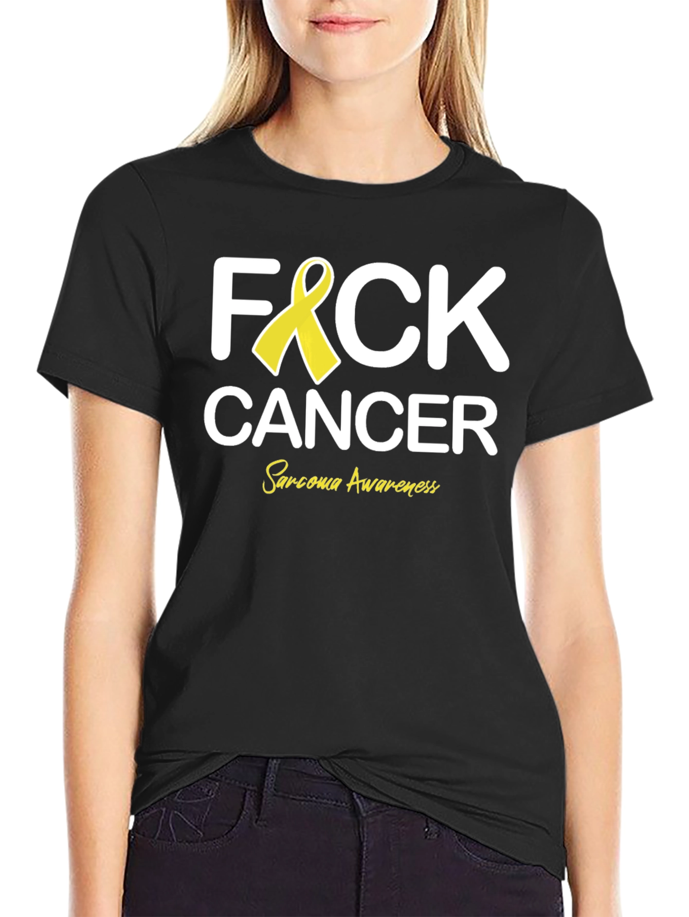 F*ck Cancer Sarcoma Awareness T-Shirt