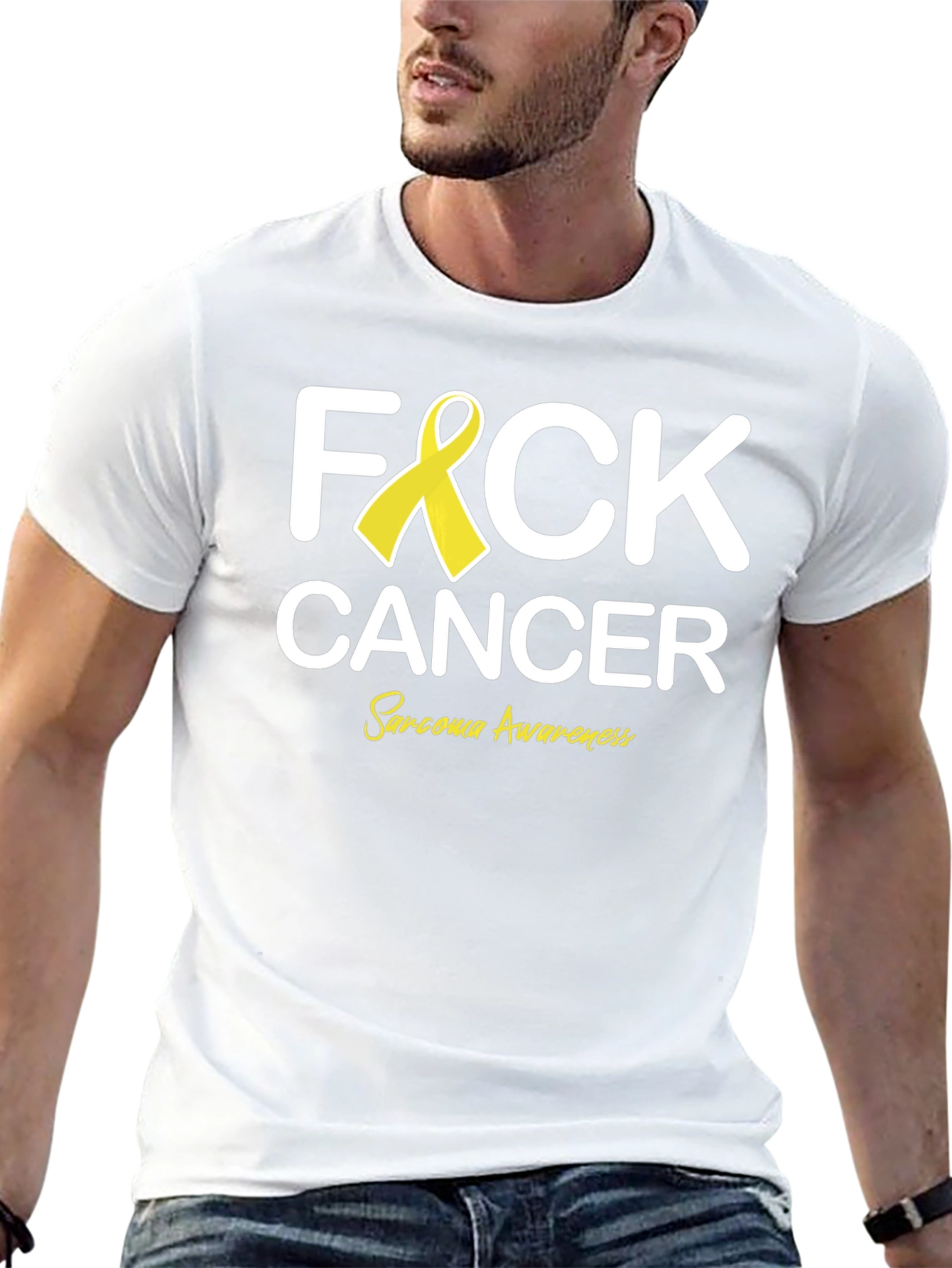 F*ck Cancer Sarcoma Awareness T-Shirt