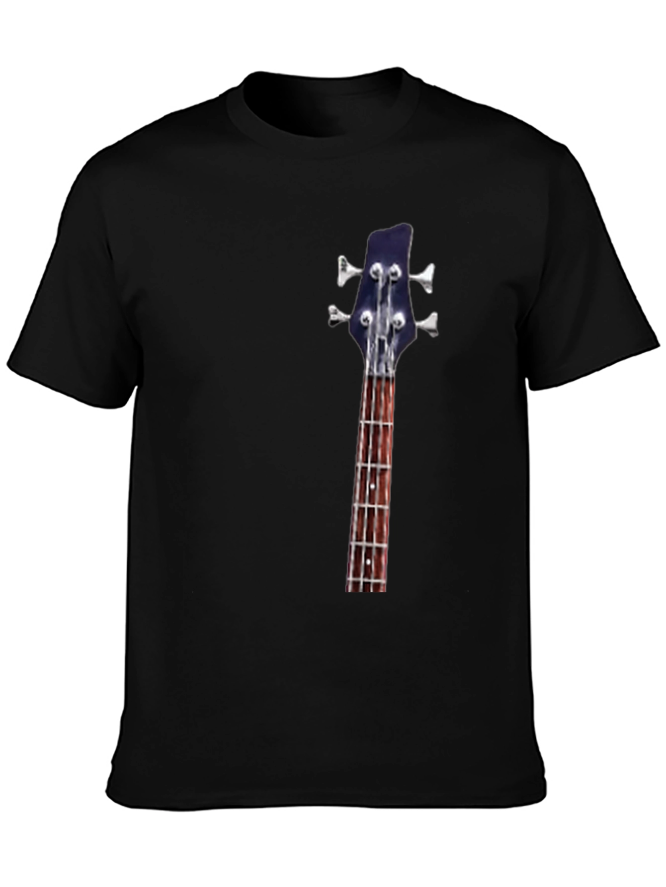 Bass Guitar Neck T-Shirt - Music Lover Tee
