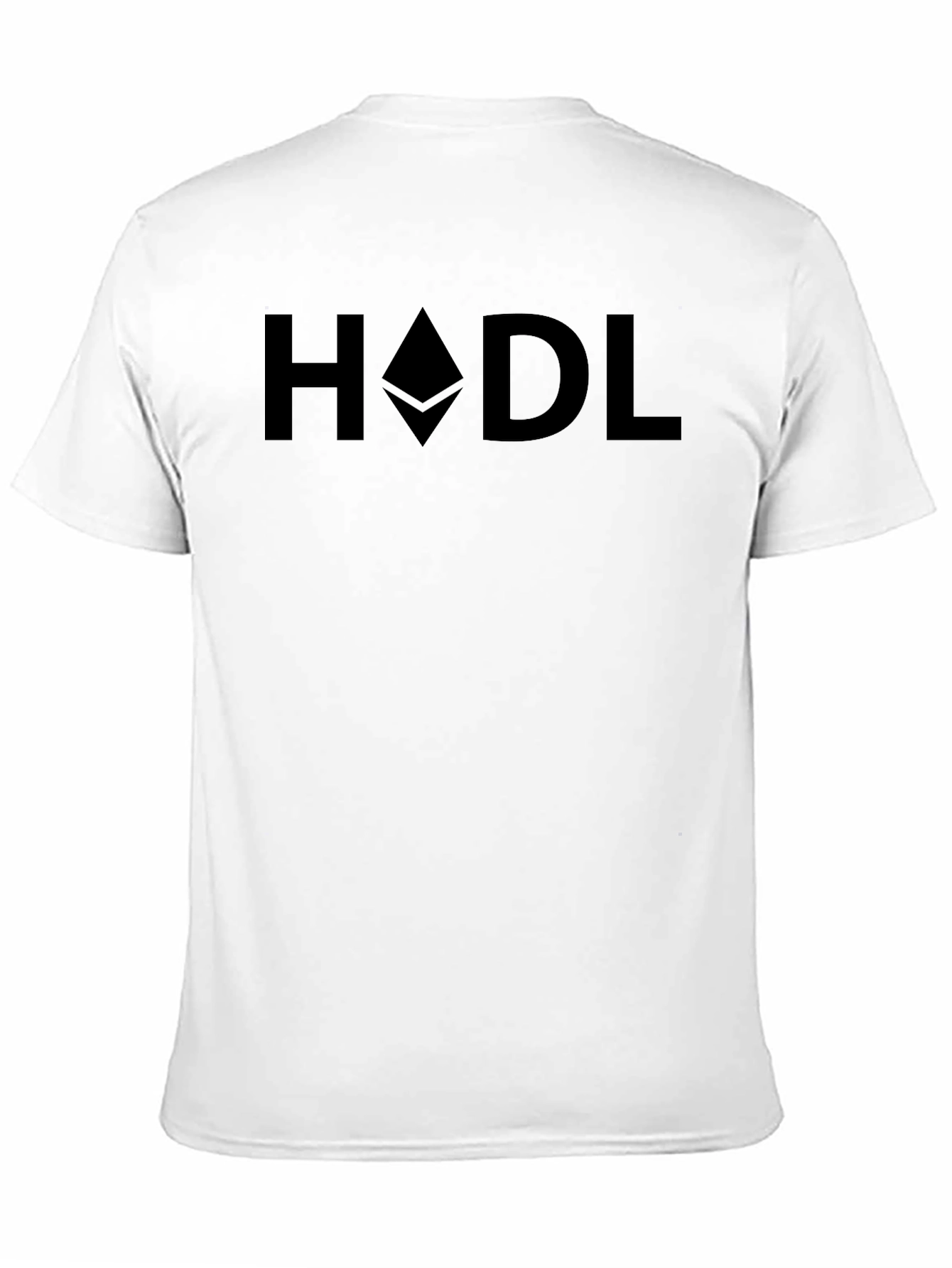 HODL Ethereum Crypto Black T-Shirt