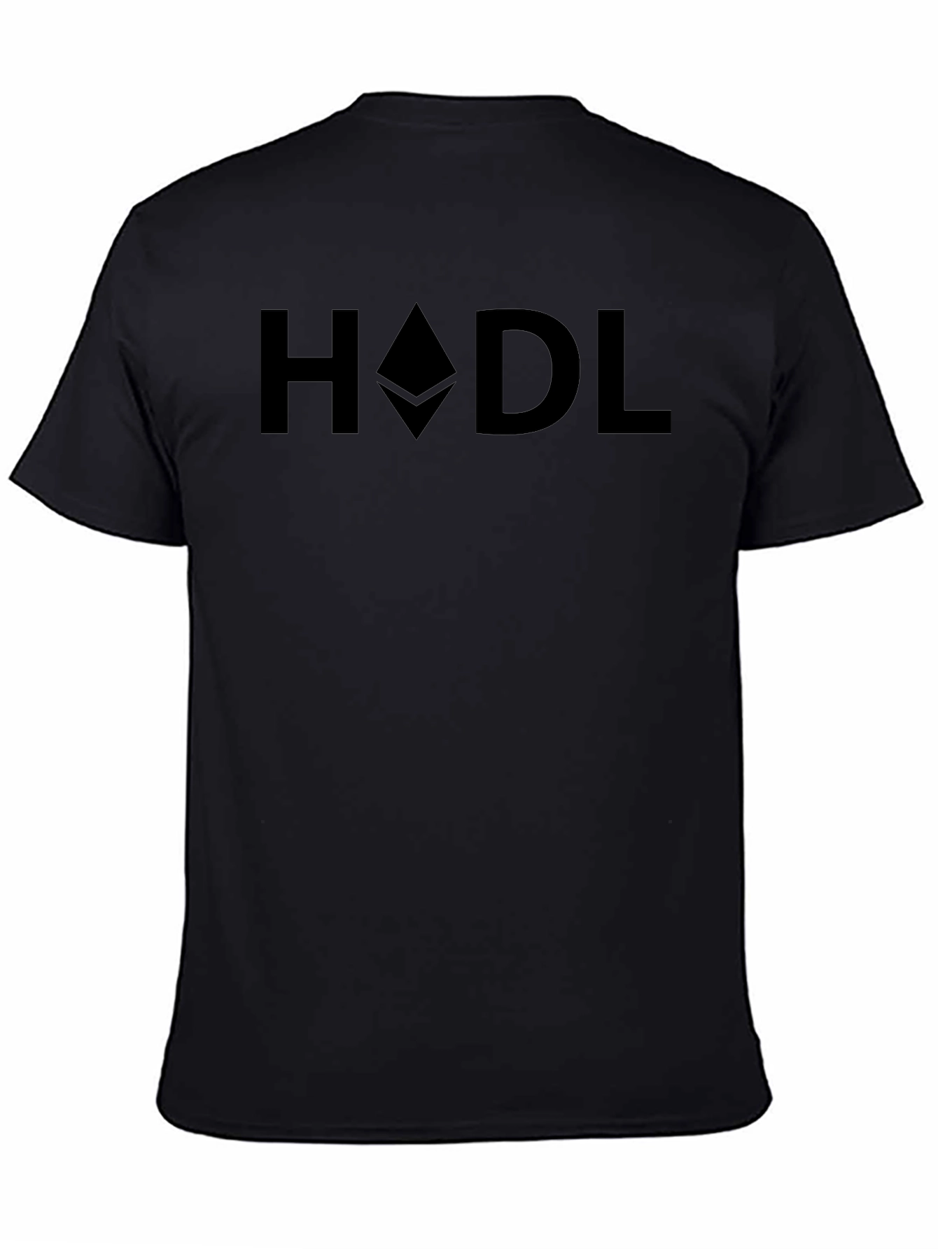 HODL Ethereum Crypto Black T-Shirt