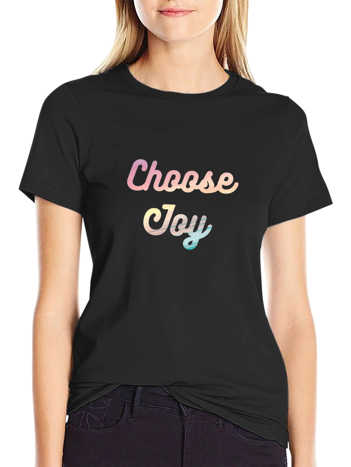 Choose Joy Black T-Shirt