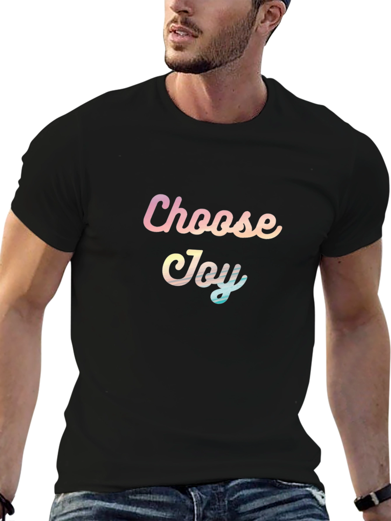 Choose Joy Black T-Shirt
