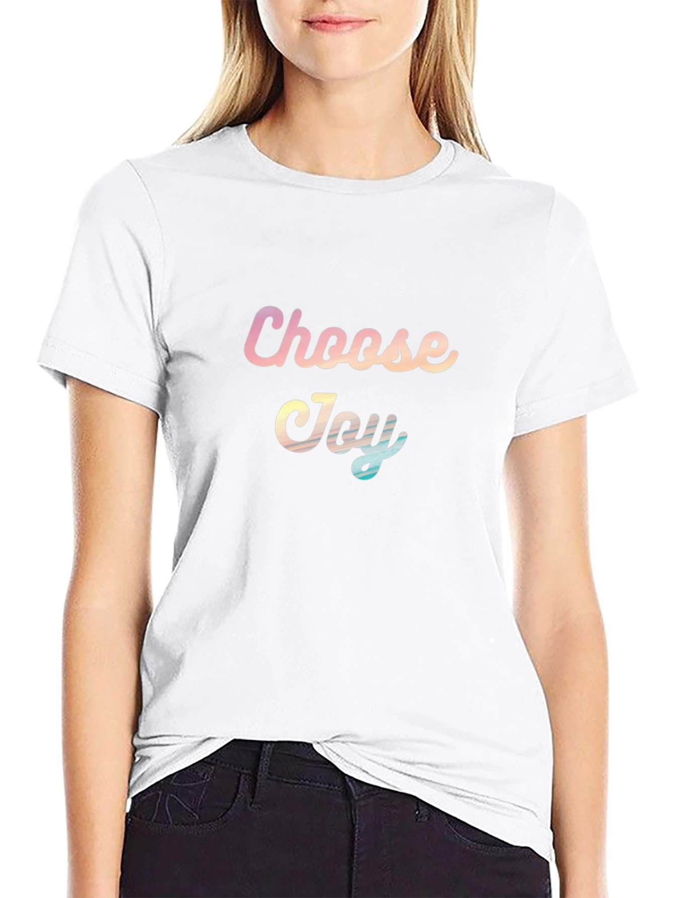 Choose Joy Black T-Shirt