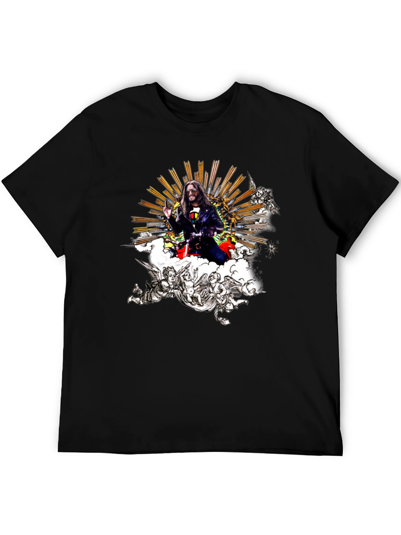 Ozzy Osbourne Graphic Tee - Black Cotton T-Shirt