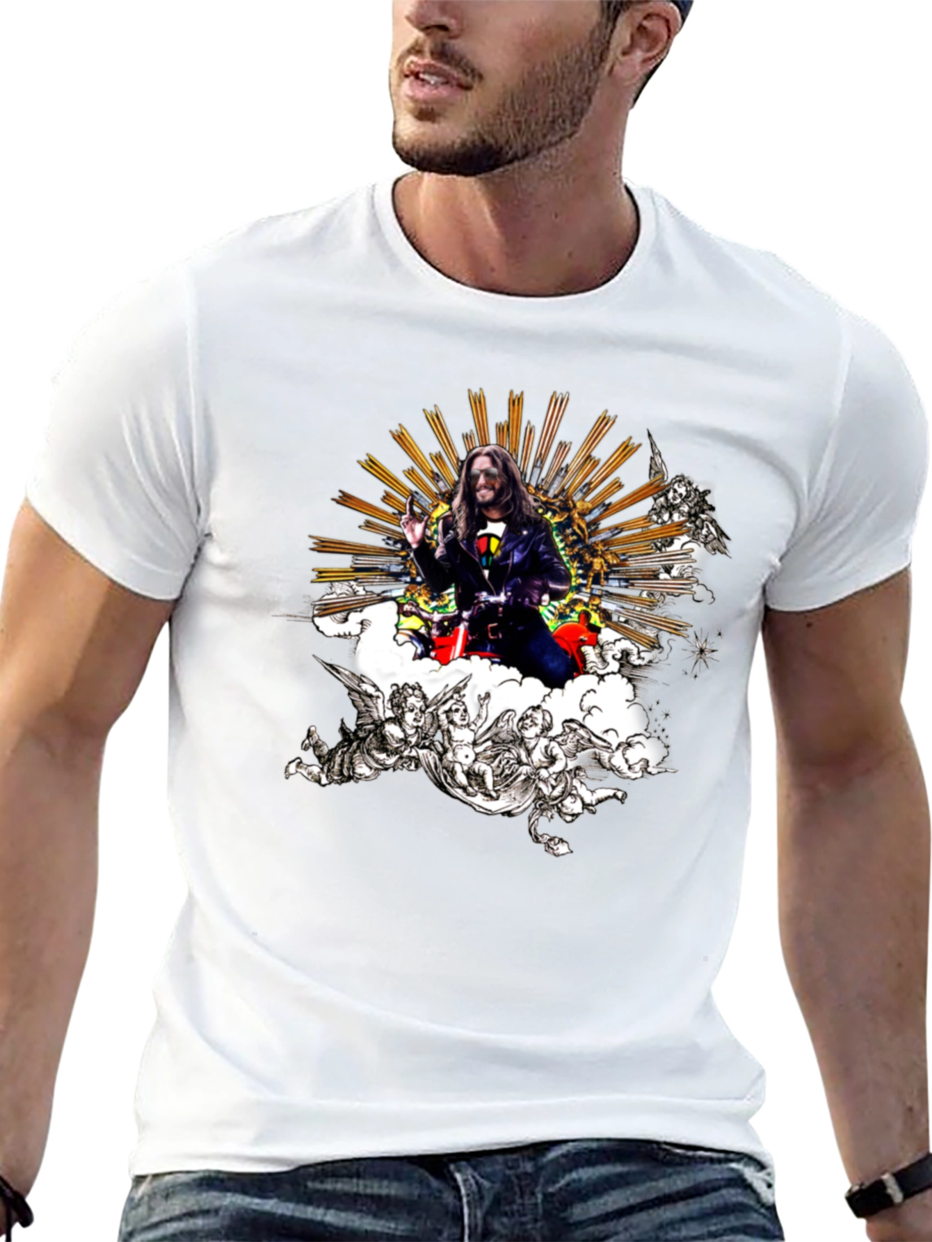 Ozzy Osbourne Graphic Tee - Black Cotton T-Shirt