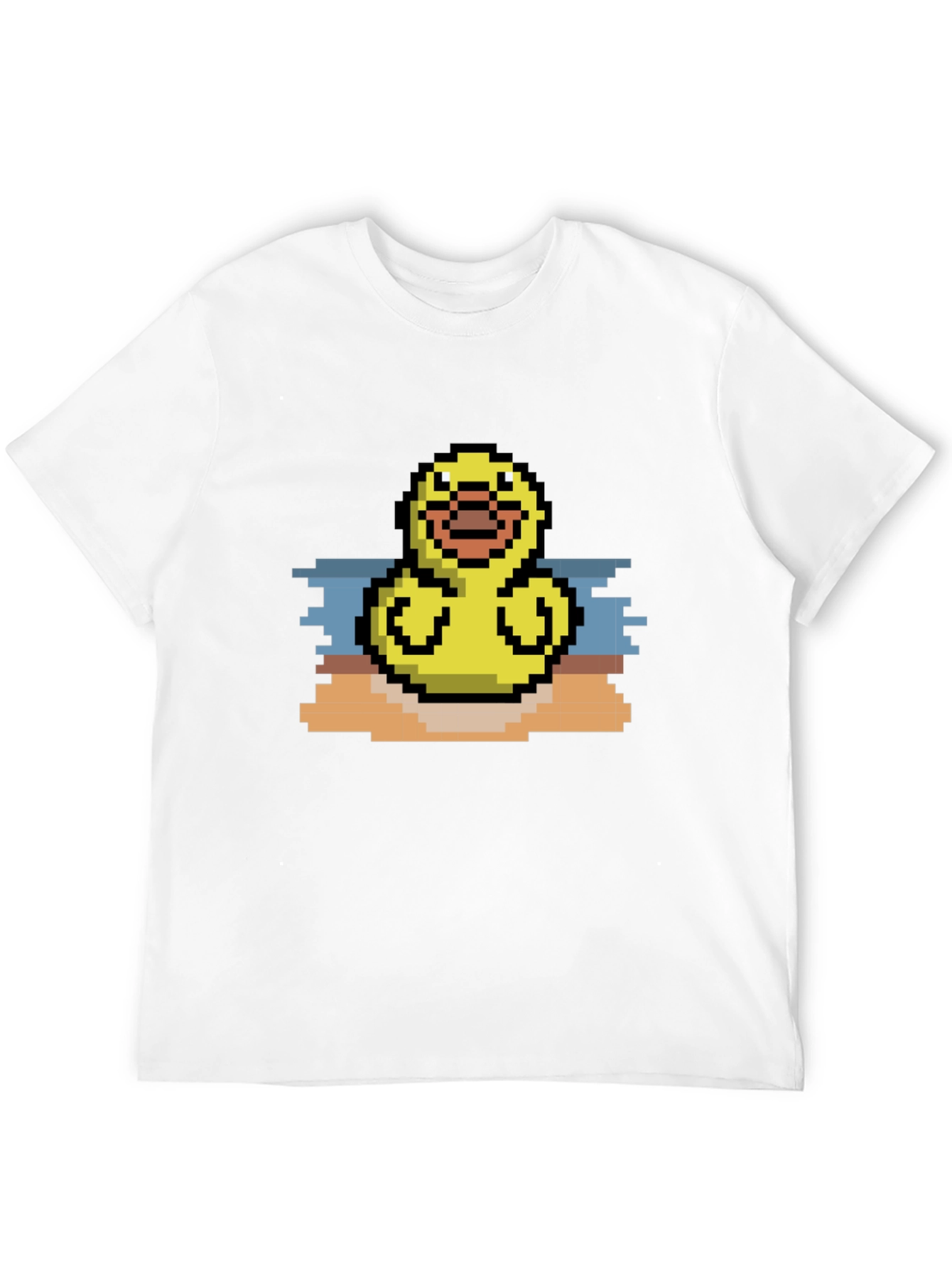 Pixel Duck T-Shirt - Retro Gaming Style