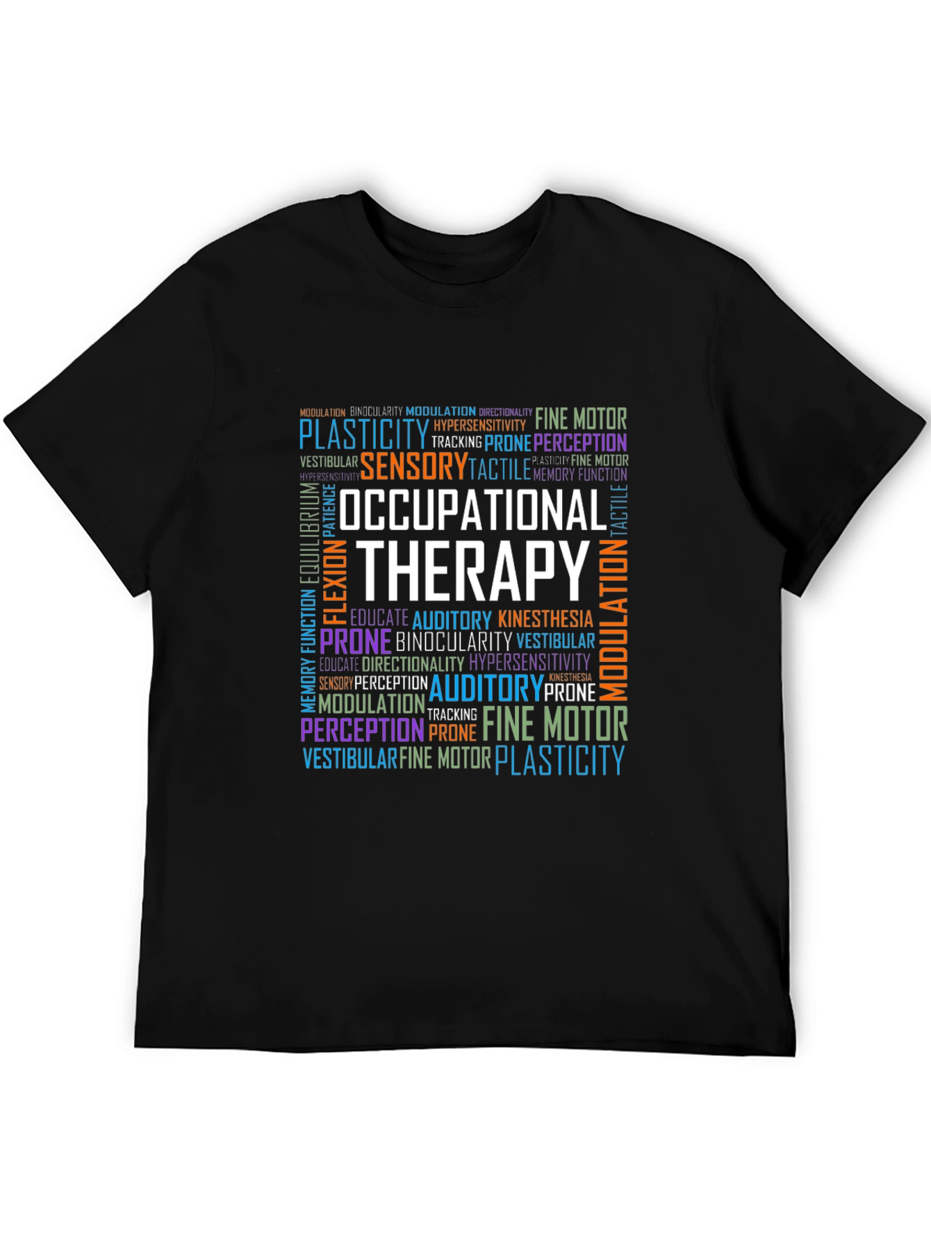 Occupational Therapy Word Cloud T-Shirt