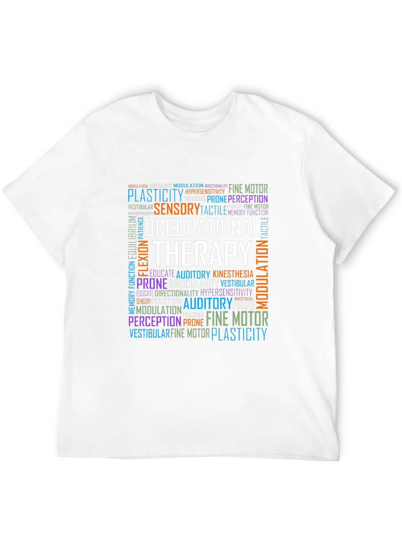 Occupational Therapy Word Cloud T-Shirt